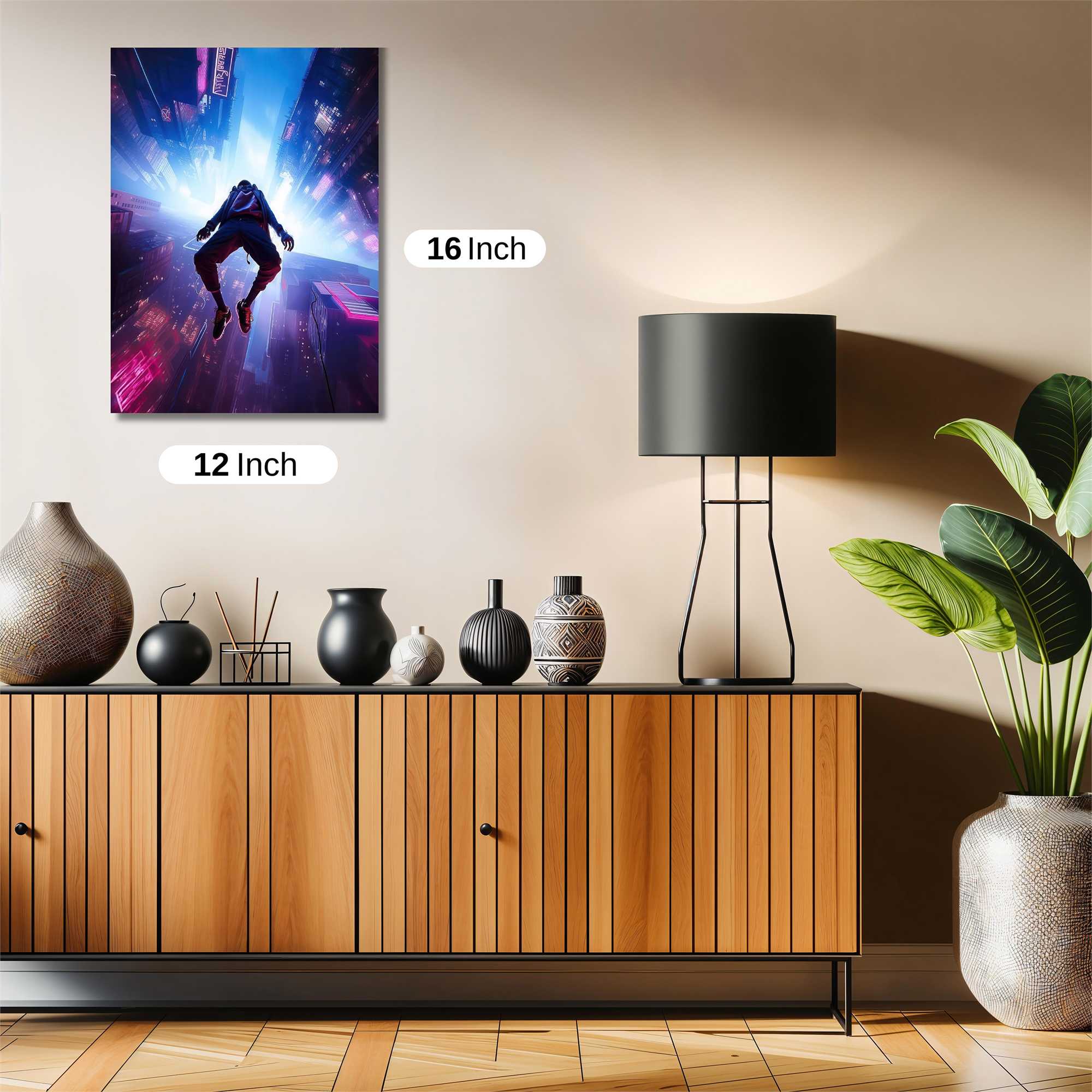 Neon Ascension Safe Wall Magnetic / M