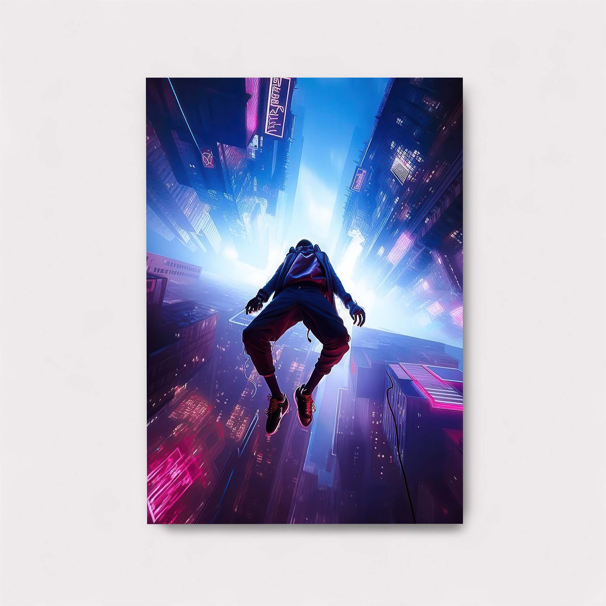 Neon Ascension Safe Wall Magnetic / M