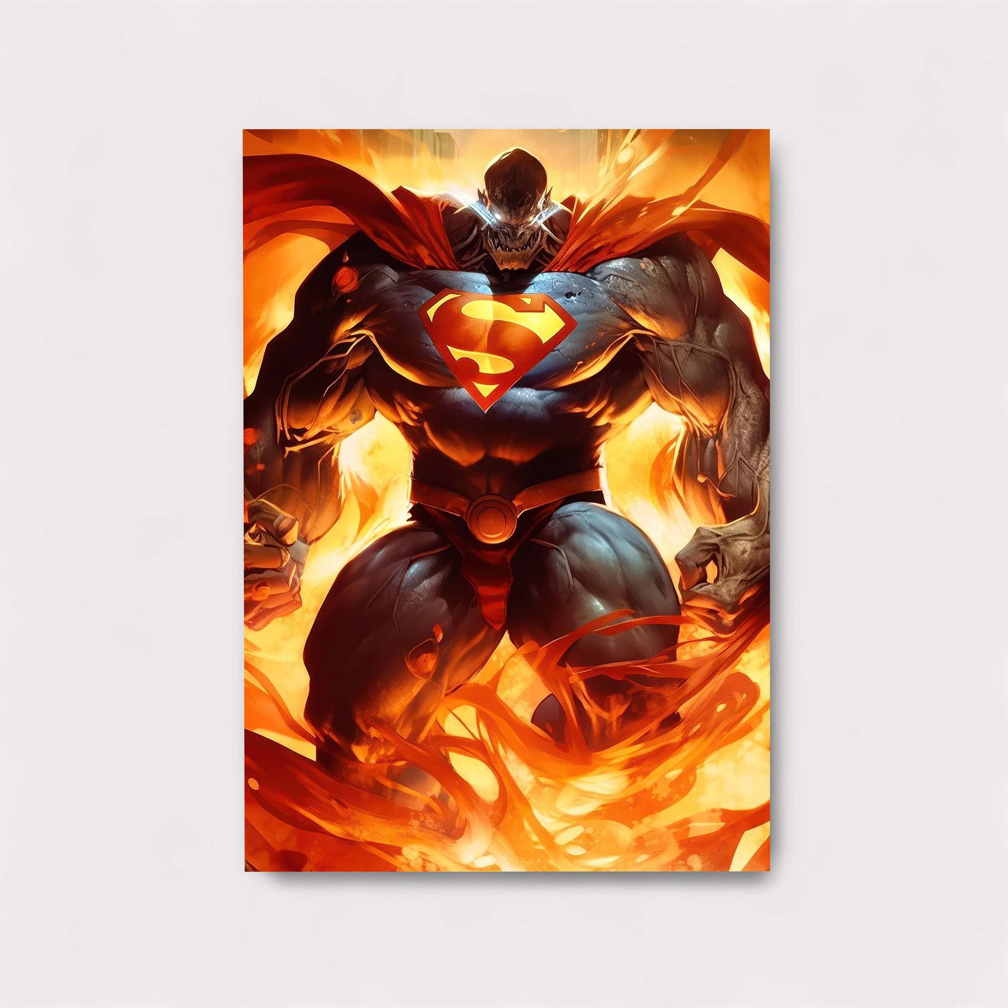 Superman Inferno Safe Wall Magnetic / M