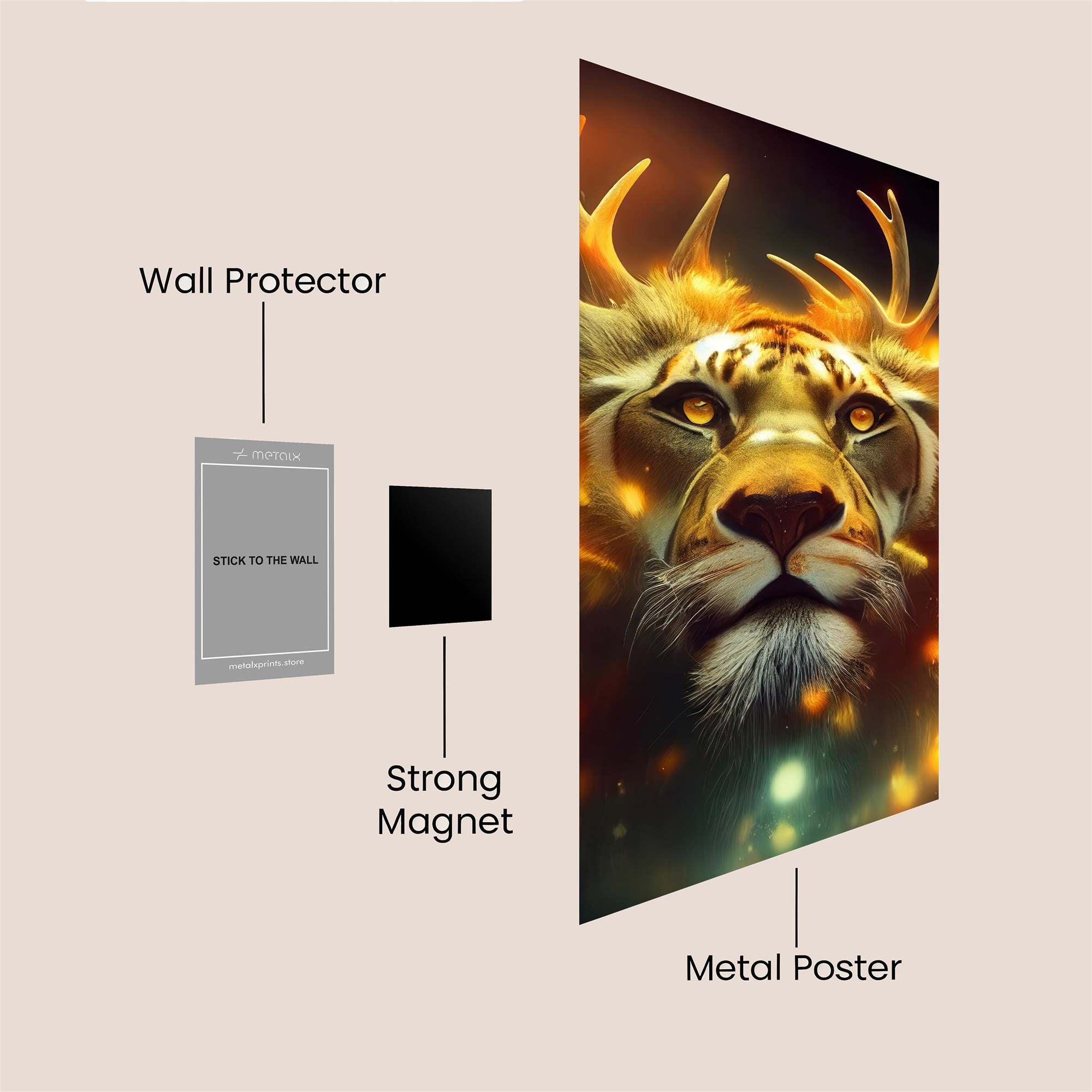 Mythical Majesty Safe Wall Magnetic / M