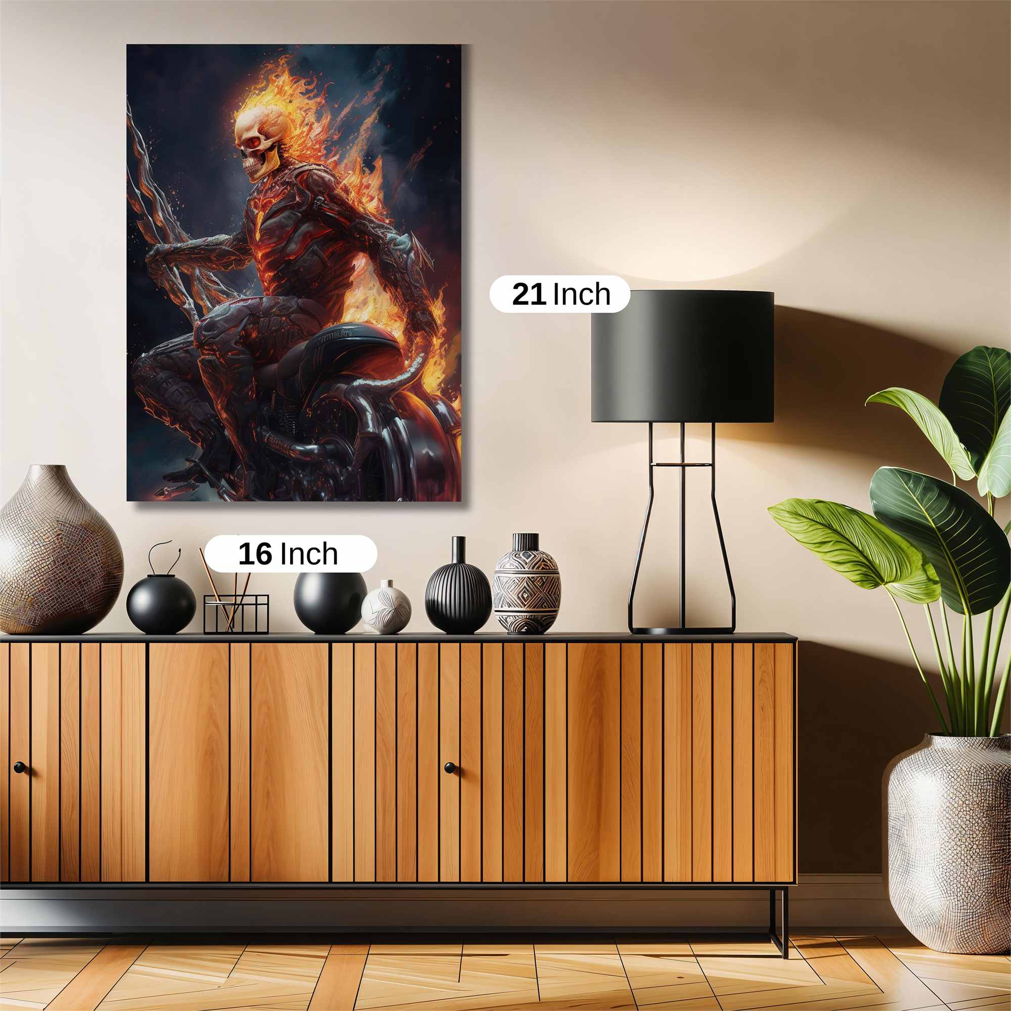 Ghost Blaze Safe Wall Magnetic / M