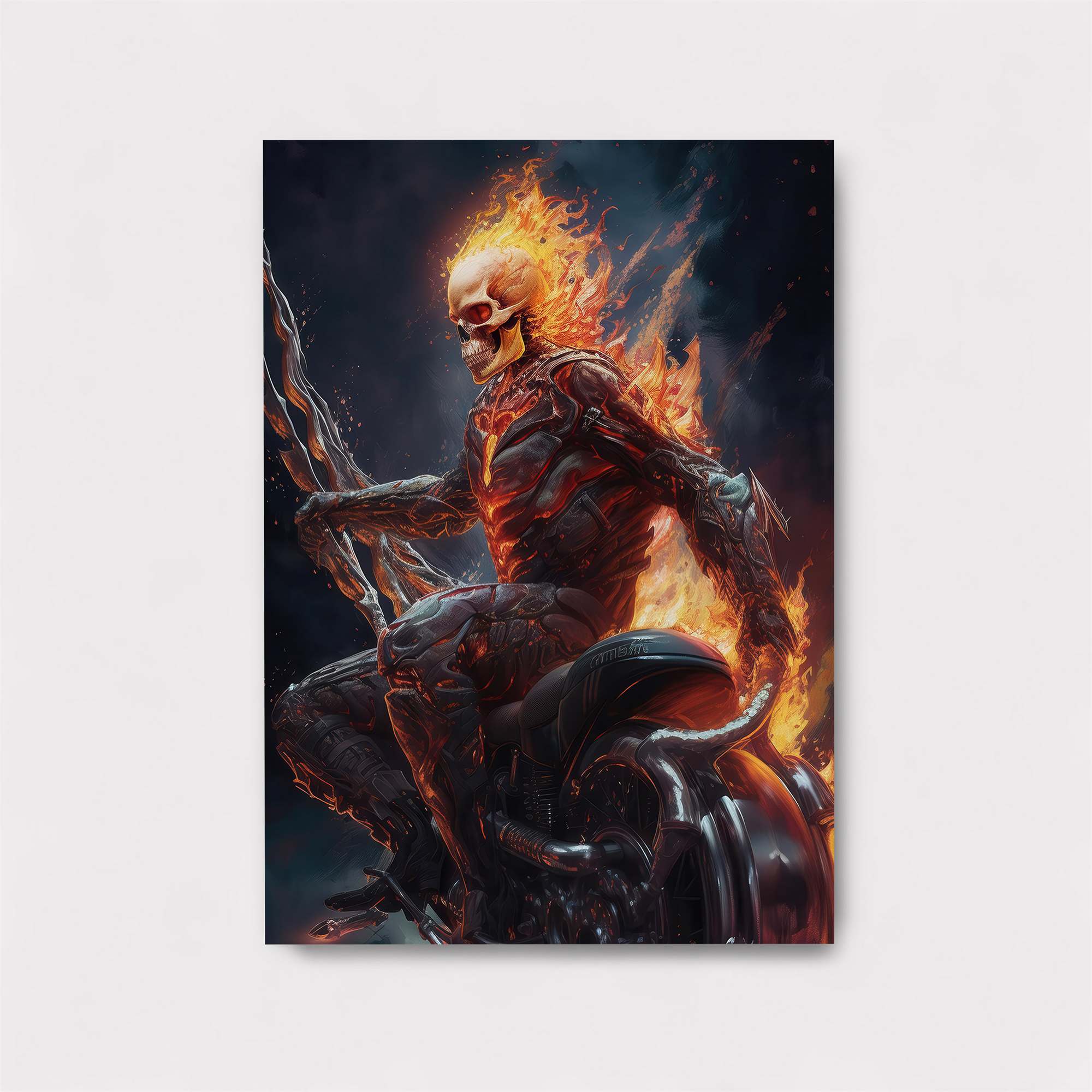 Ghost Blaze Safe Wall Magnetic / M