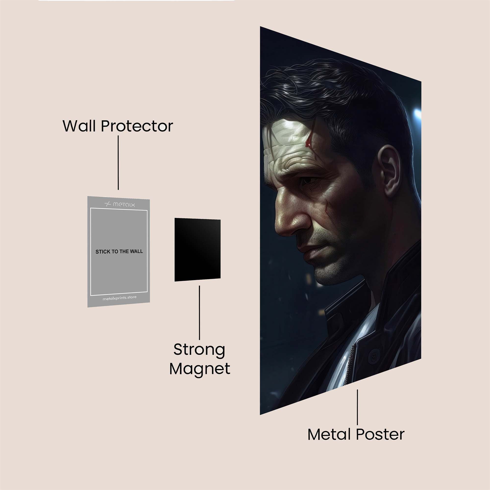 Shadowed Resolve Safe Wall Magnetic / M