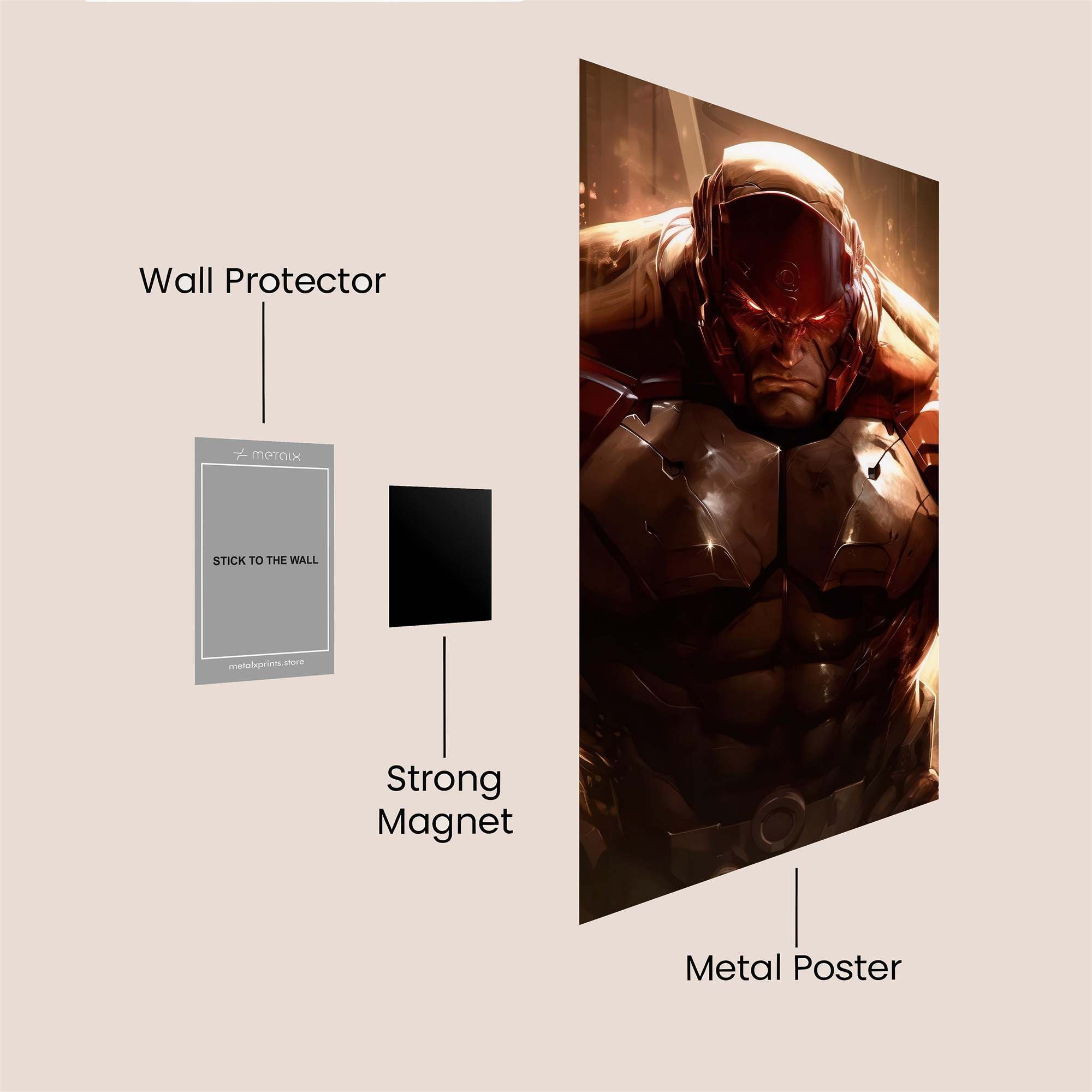 Juggernaut Fury Safe Wall Magnetic / M