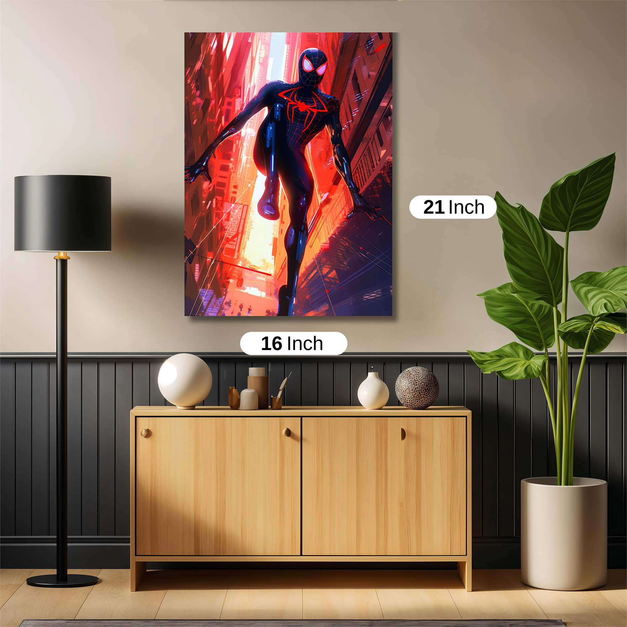 Miles Vibrance Safe Wall Magnetic / M