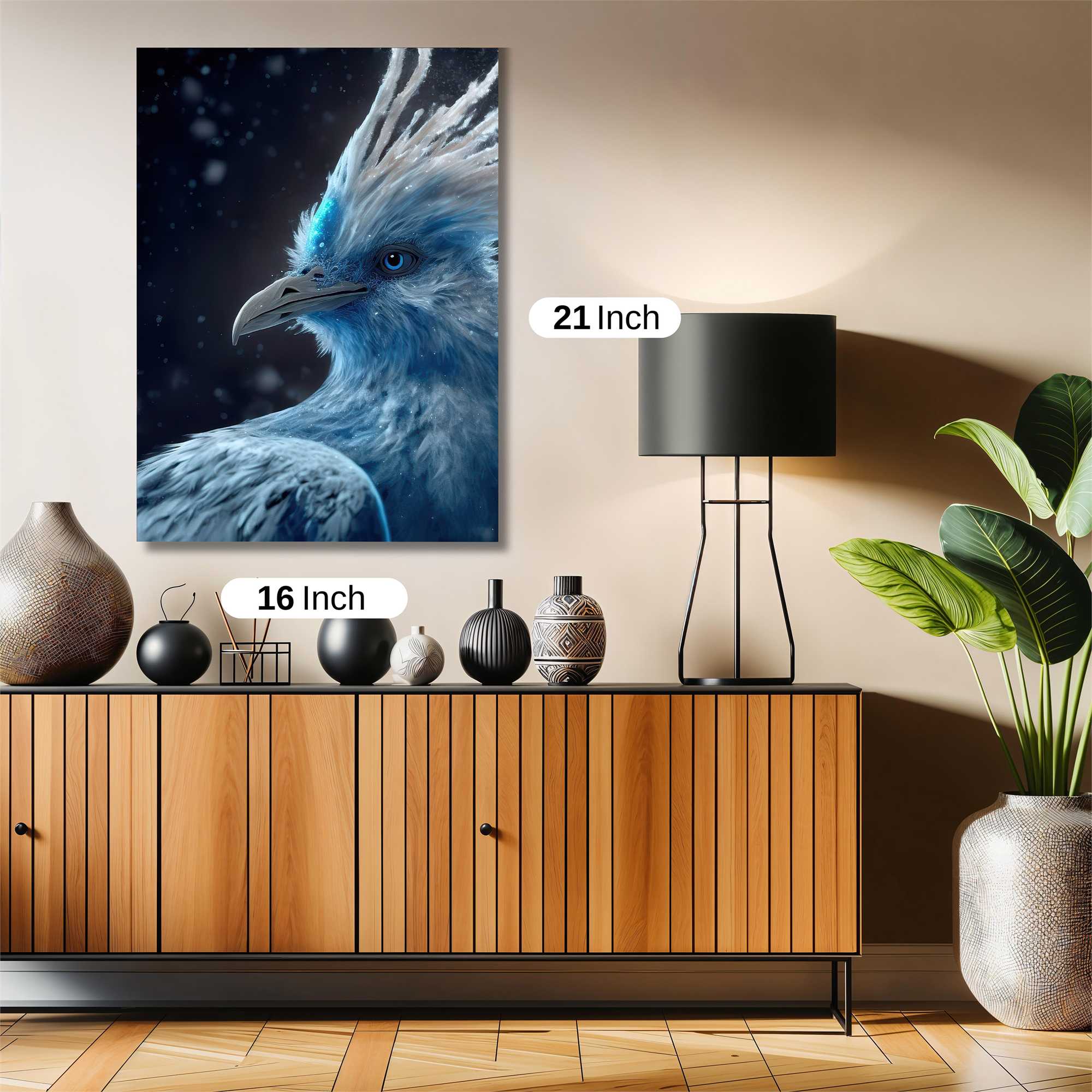 Azure Majesty Safe Wall Magnetic / M