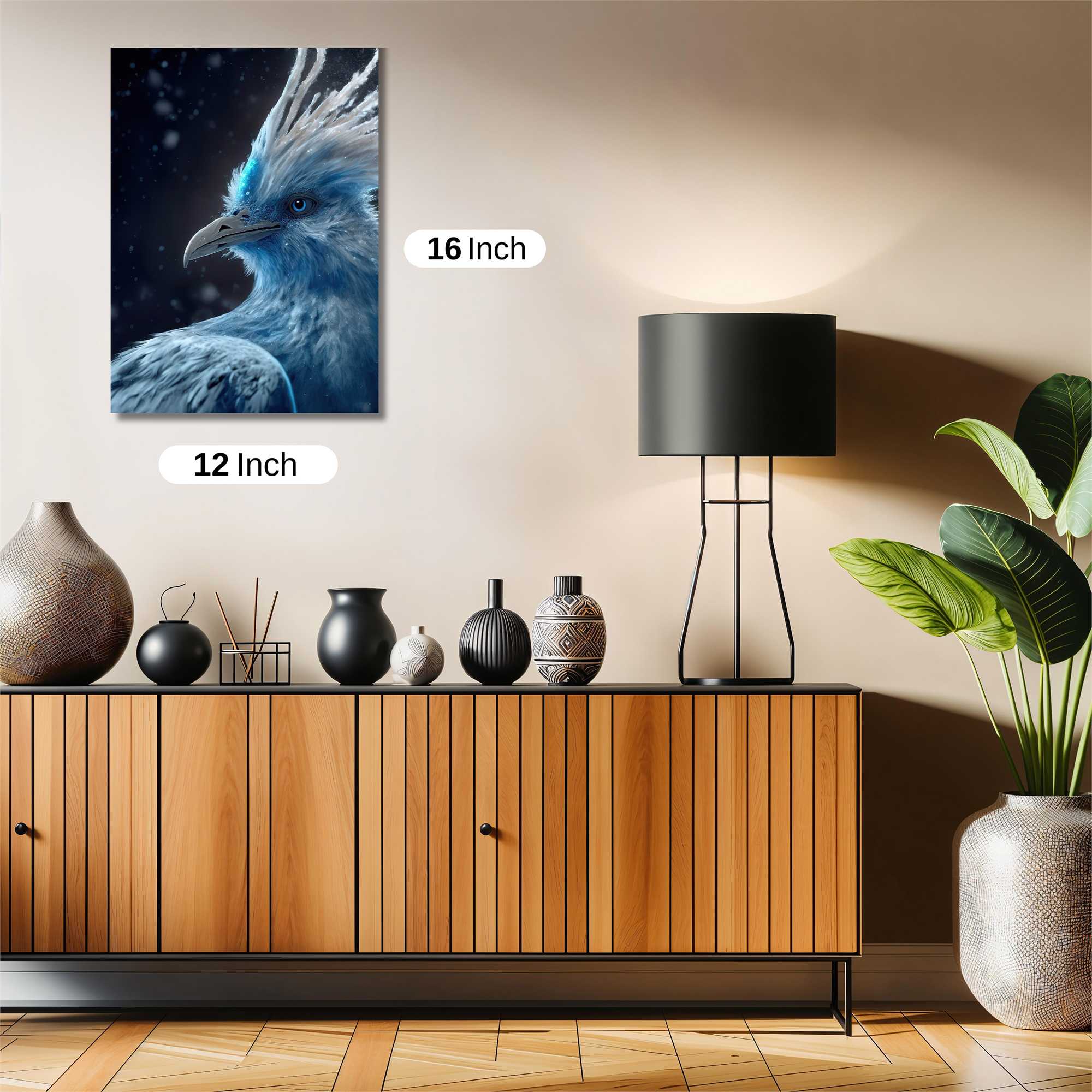 Azure Majesty Safe Wall Magnetic / M