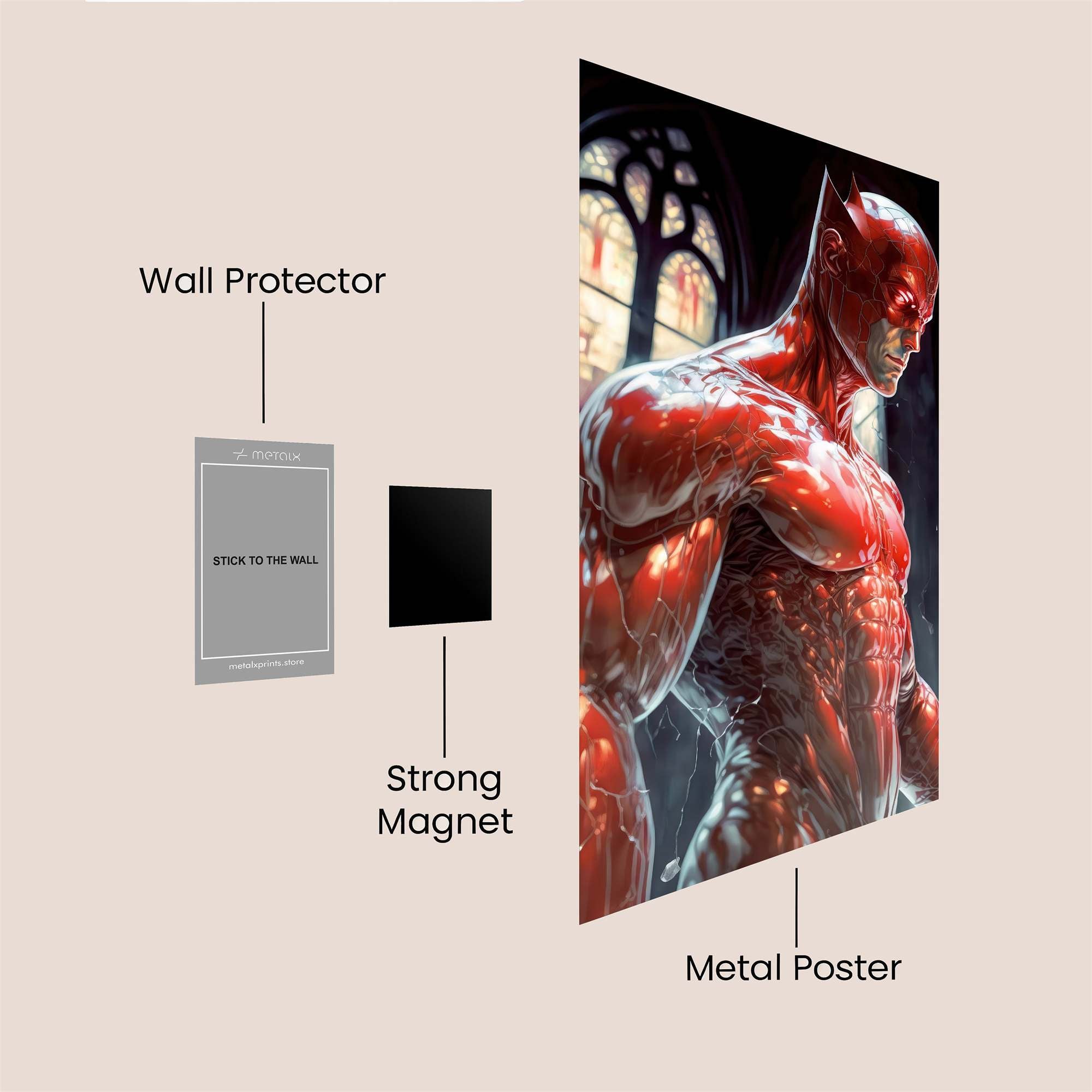 Daredevil Vigilance Safe Wall Magnetic / M