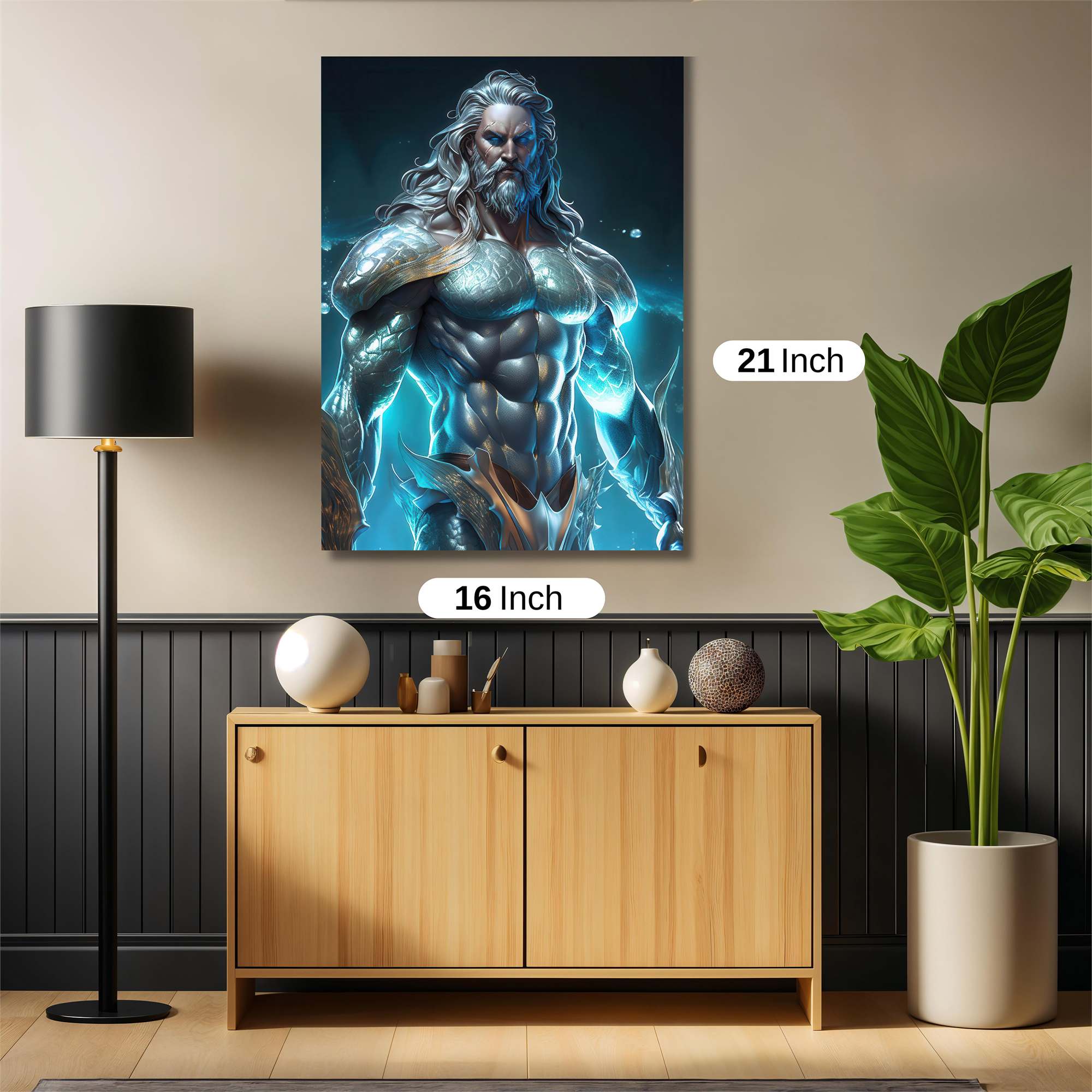 Poseidon Majesty Safe Wall Magnetic / M