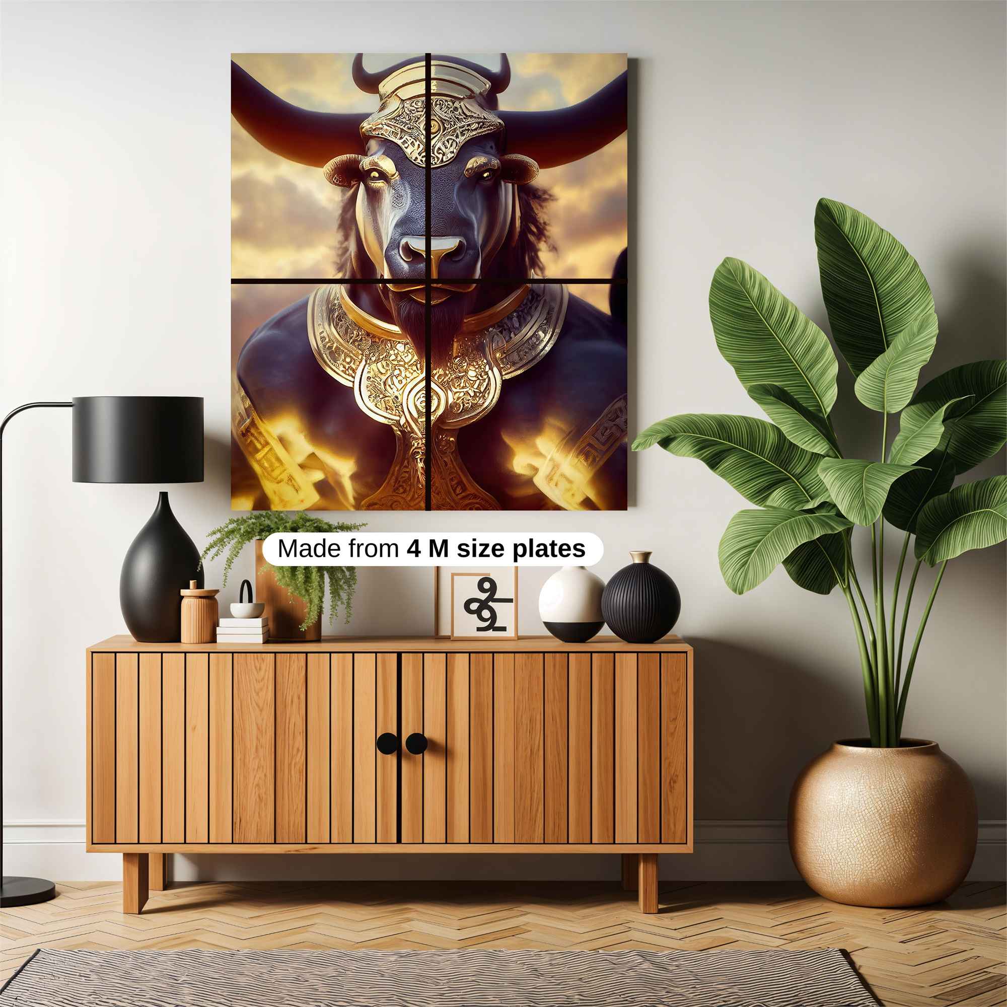 Majestic Bull Safe Wall Magnetic / M