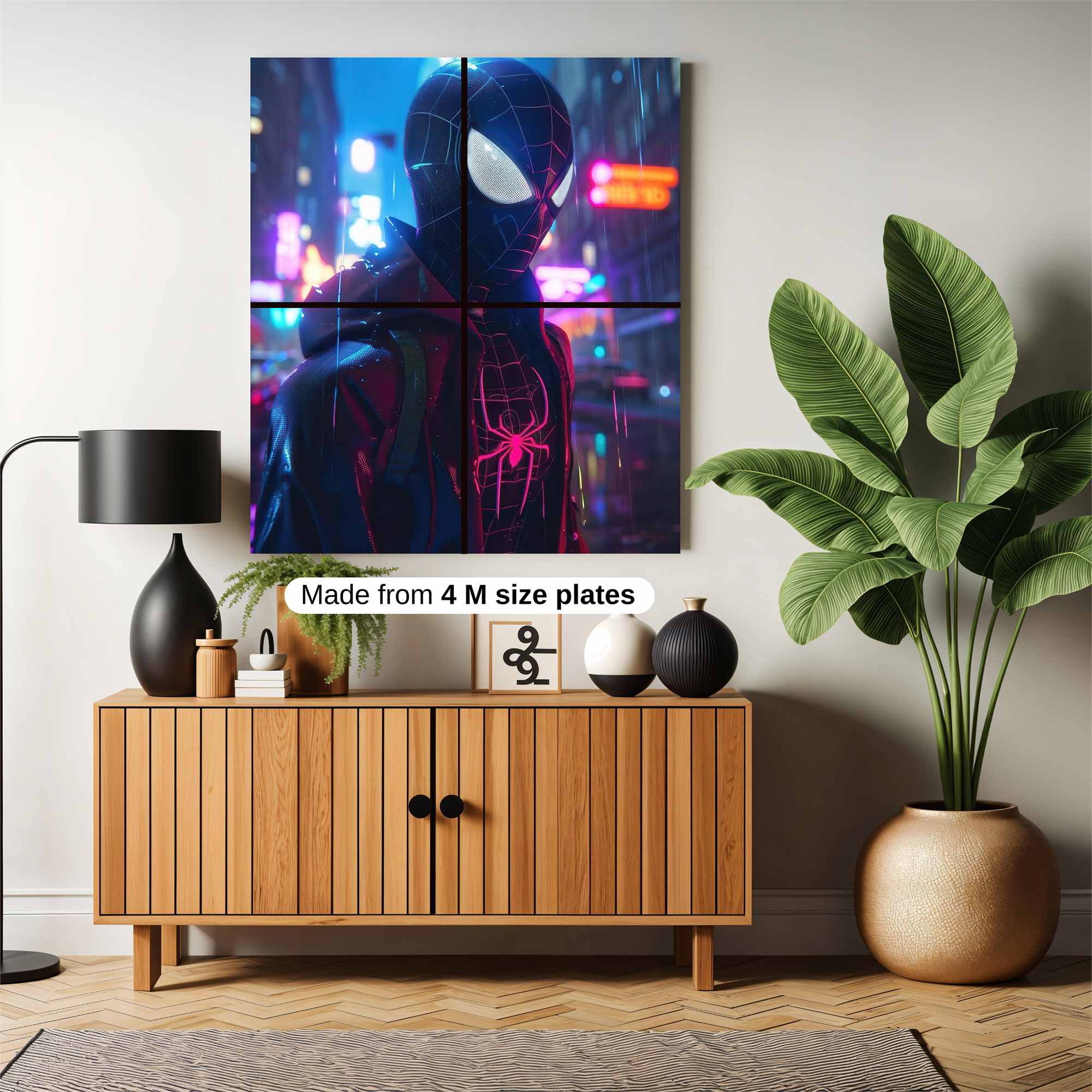 Spider-Verse Vibe Safe Wall Magnetic / M