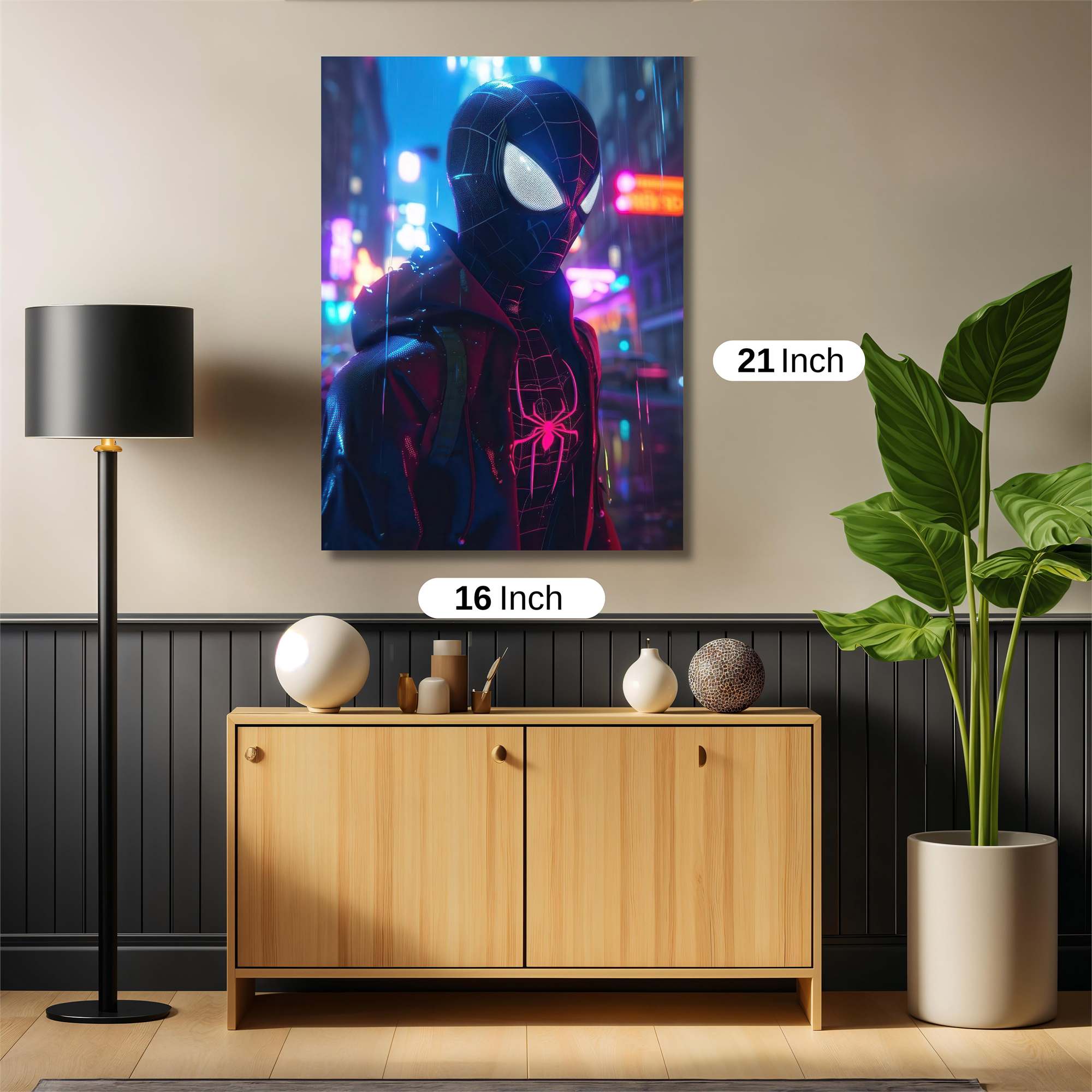 Spider-Verse Vibe Safe Wall Magnetic / M