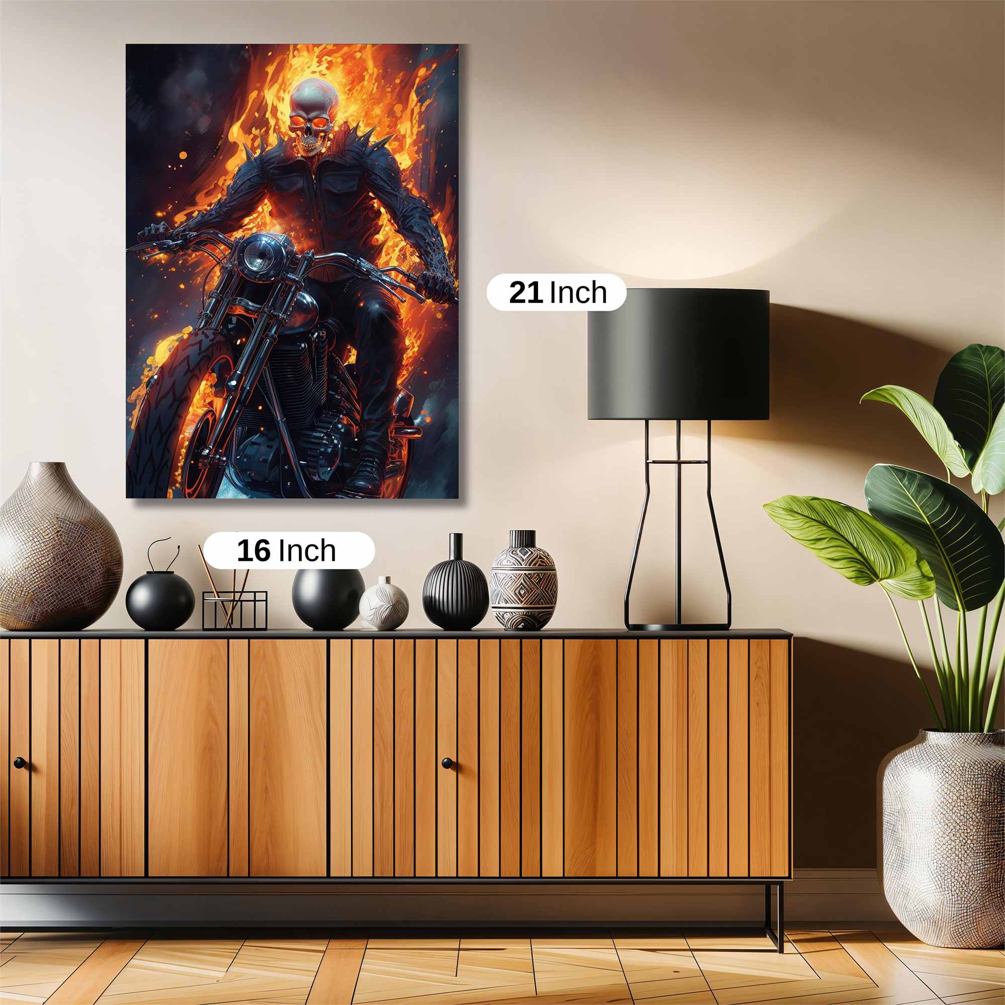 Rider Inferno Safe Wall Magnetic / M