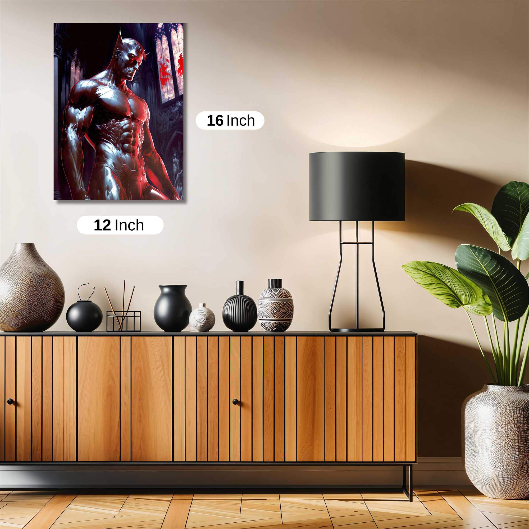 Dark Knightluminescence Safe Wall Magnetic / M