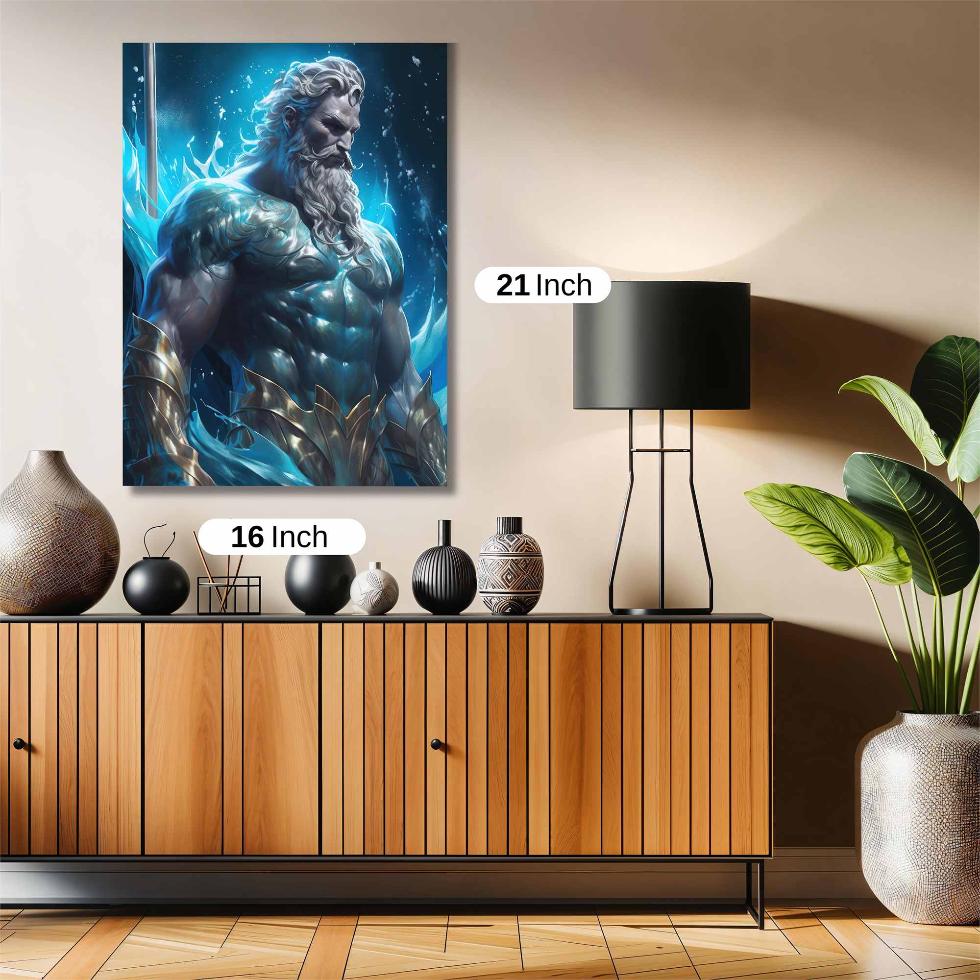 Poseidon Majestic Safe Wall Magnetic / M