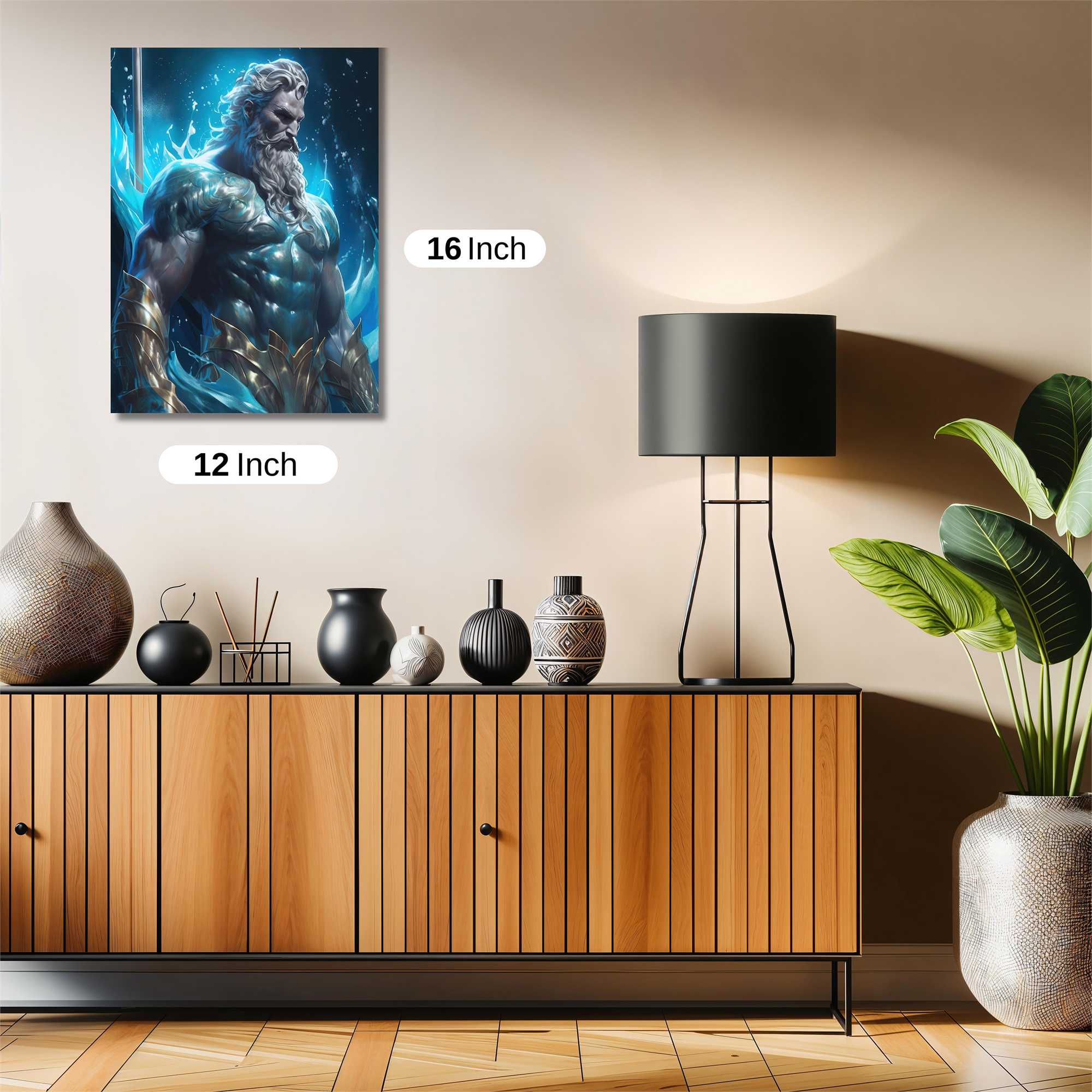 Poseidon Majestic Safe Wall Magnetic / M