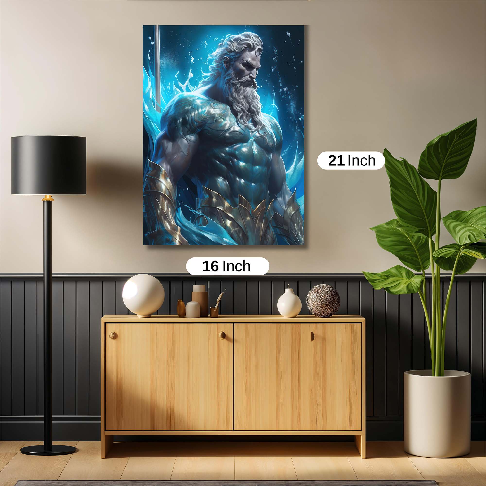 Poseidon Majestic Safe Wall Magnetic / M