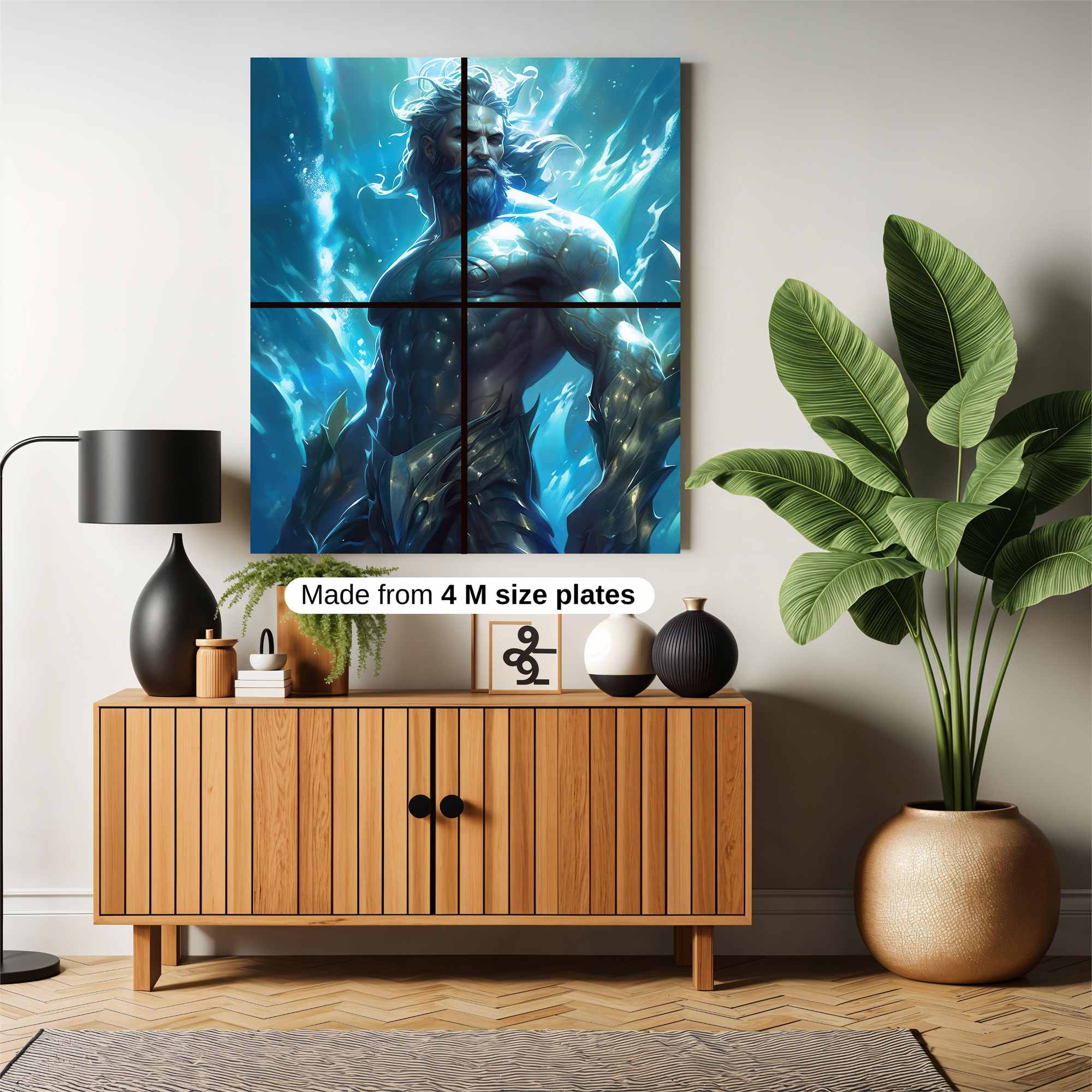 Poseidon Majesty Safe Wall Magnetic / M