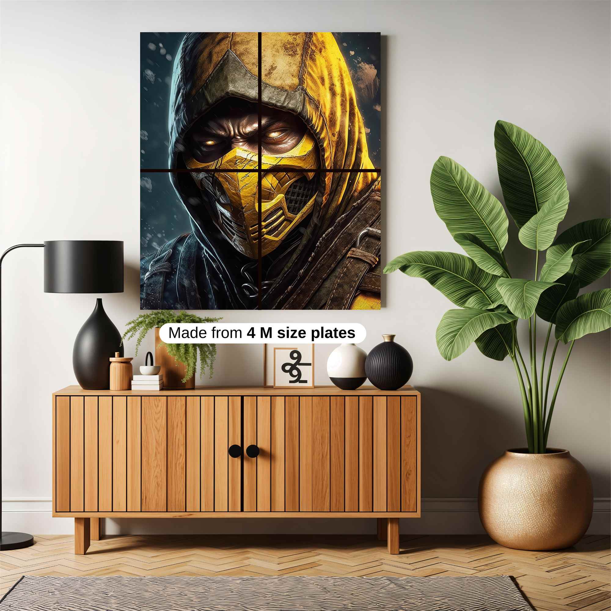 Scorpion Fierceness Safe Wall Magnetic / M
