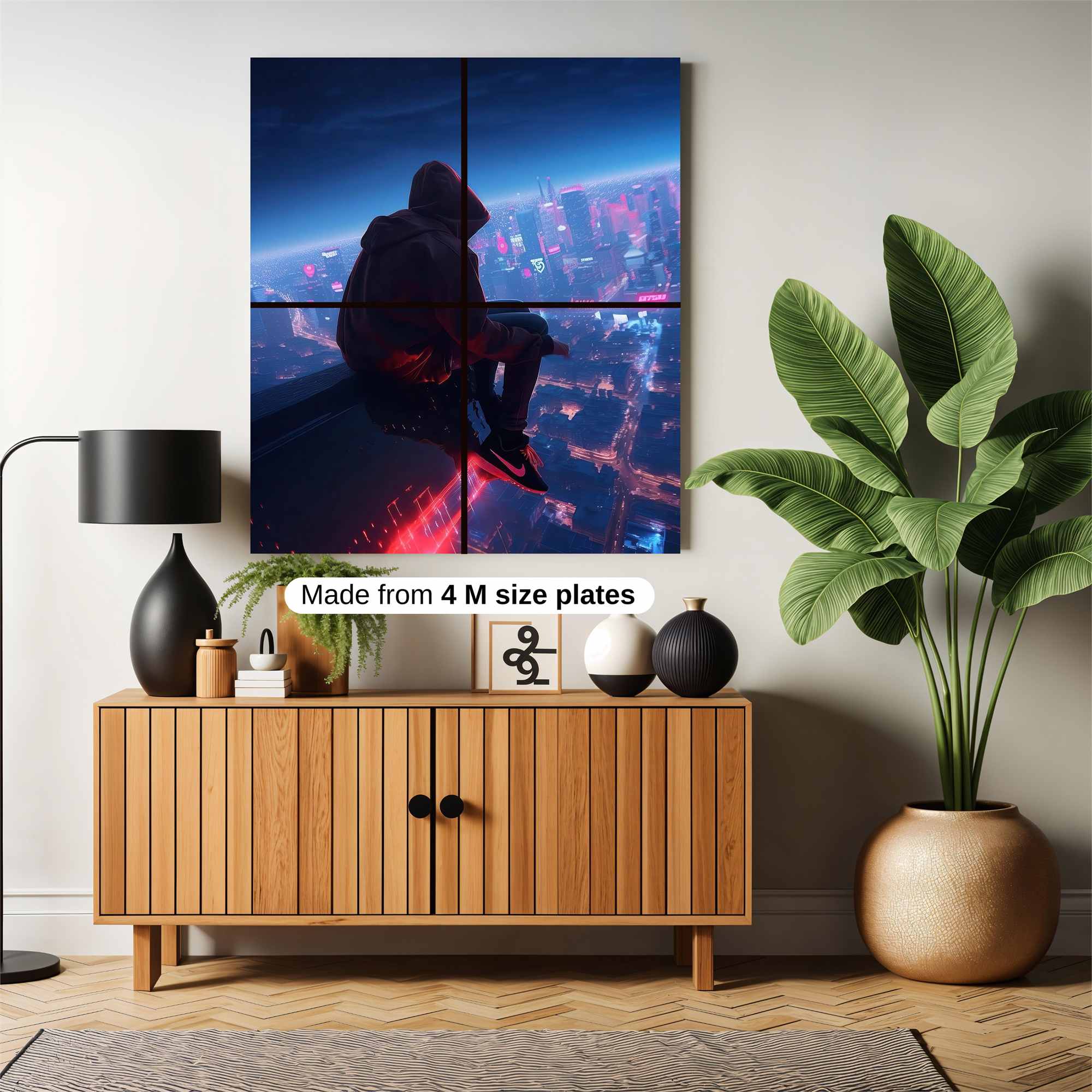 Skyline Reverie Safe Wall Magnetic / M