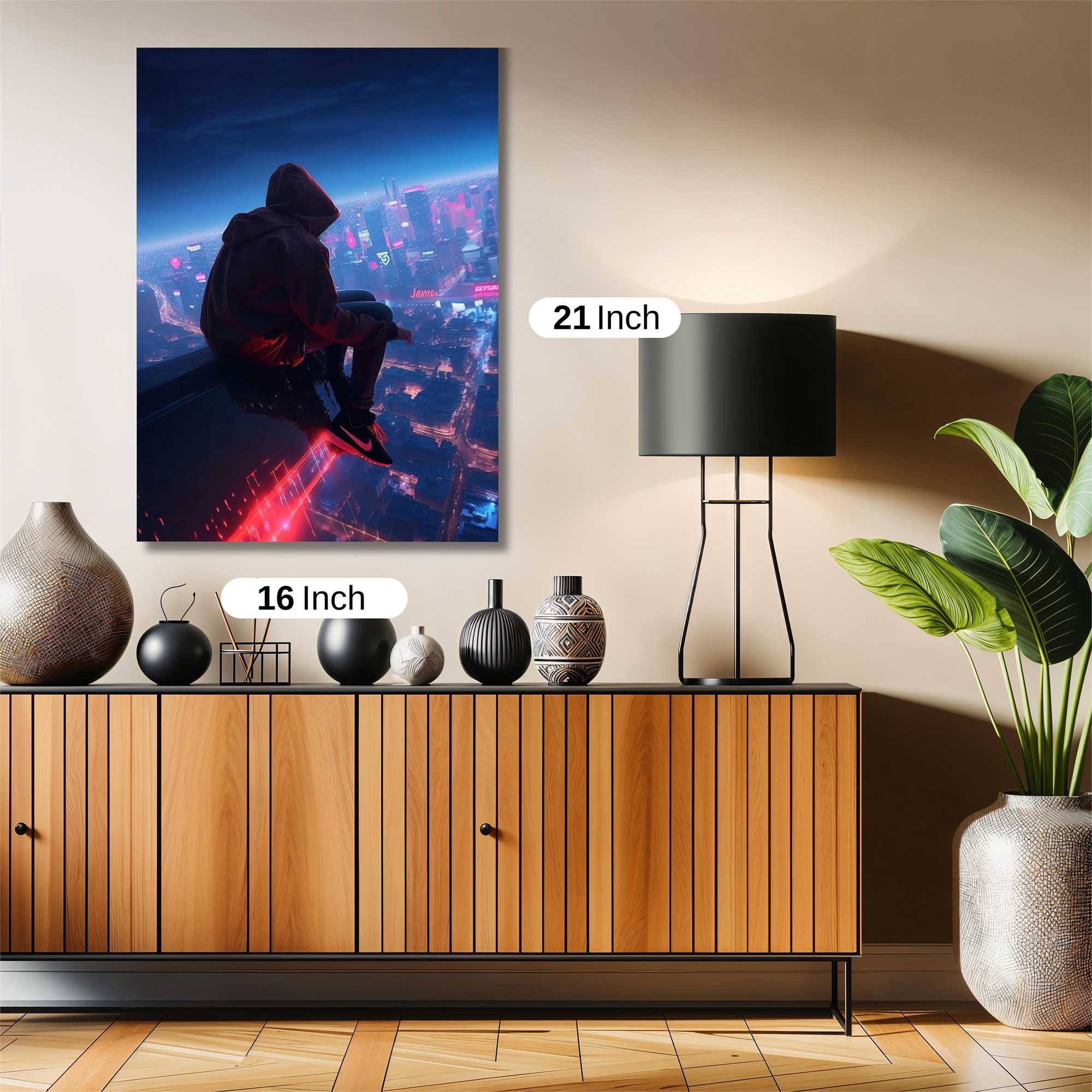 Skyline Reverie Safe Wall Magnetic / M