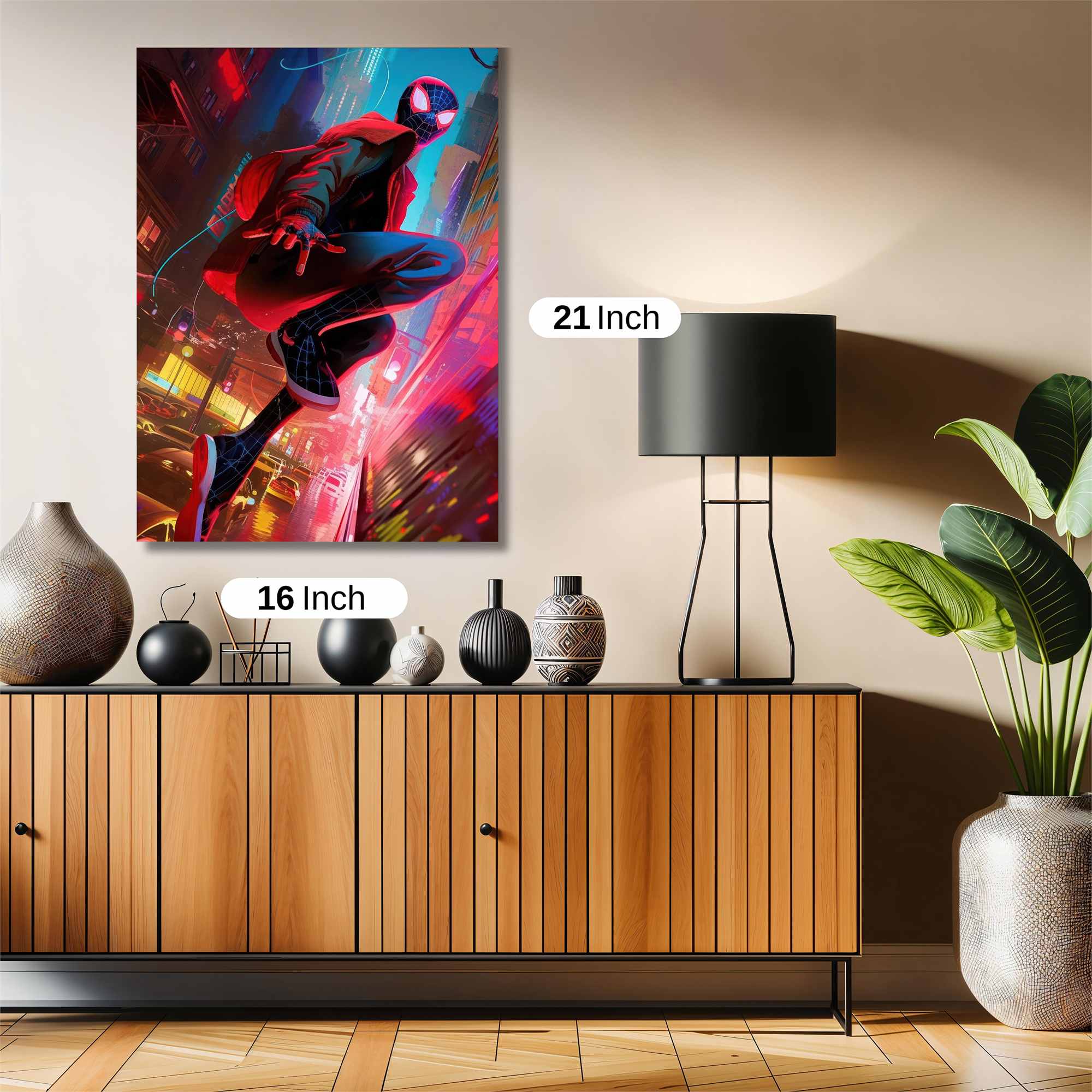 Spiderman Vividscape Safe Wall Magnetic / M