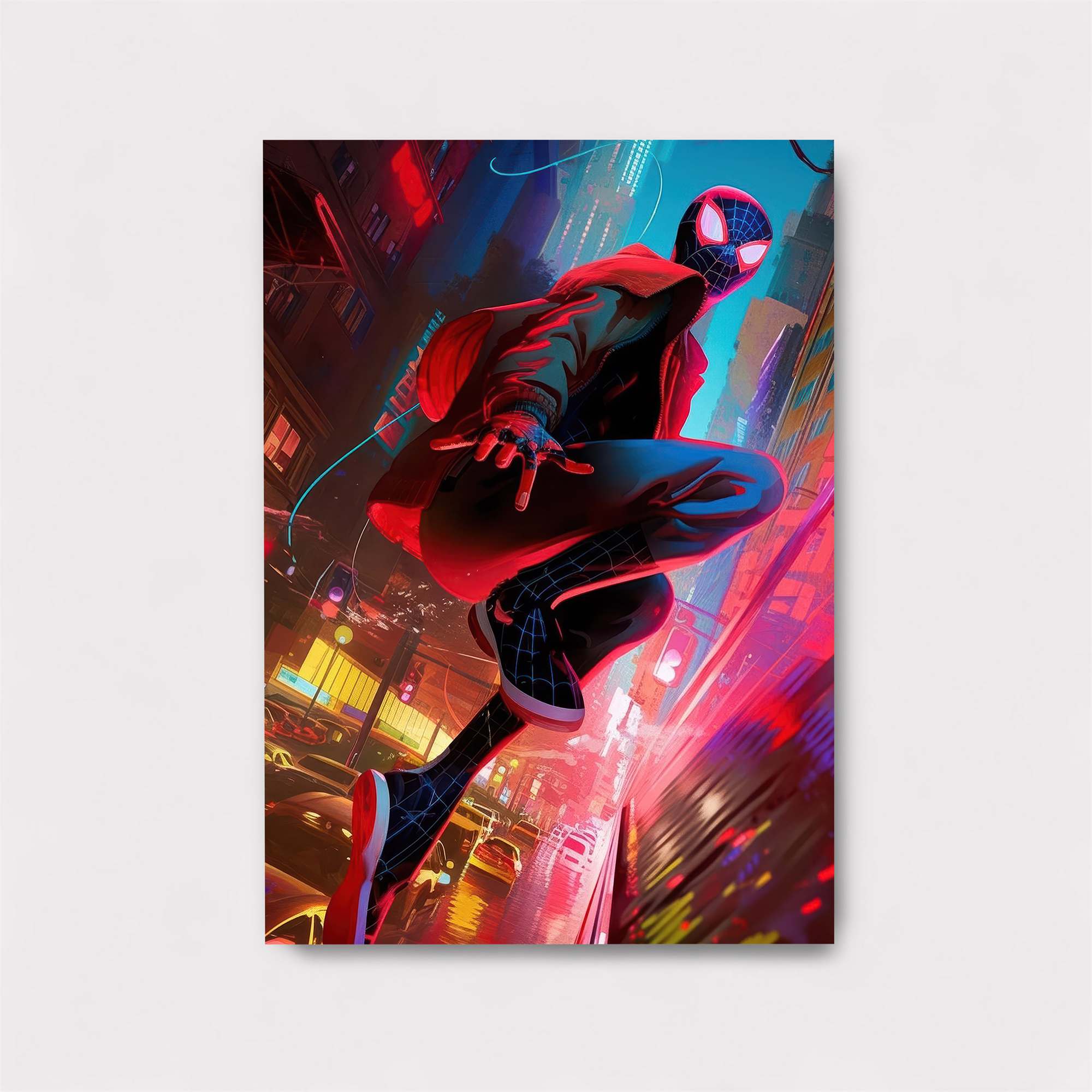 Spiderman Vividscape Safe Wall Magnetic / M