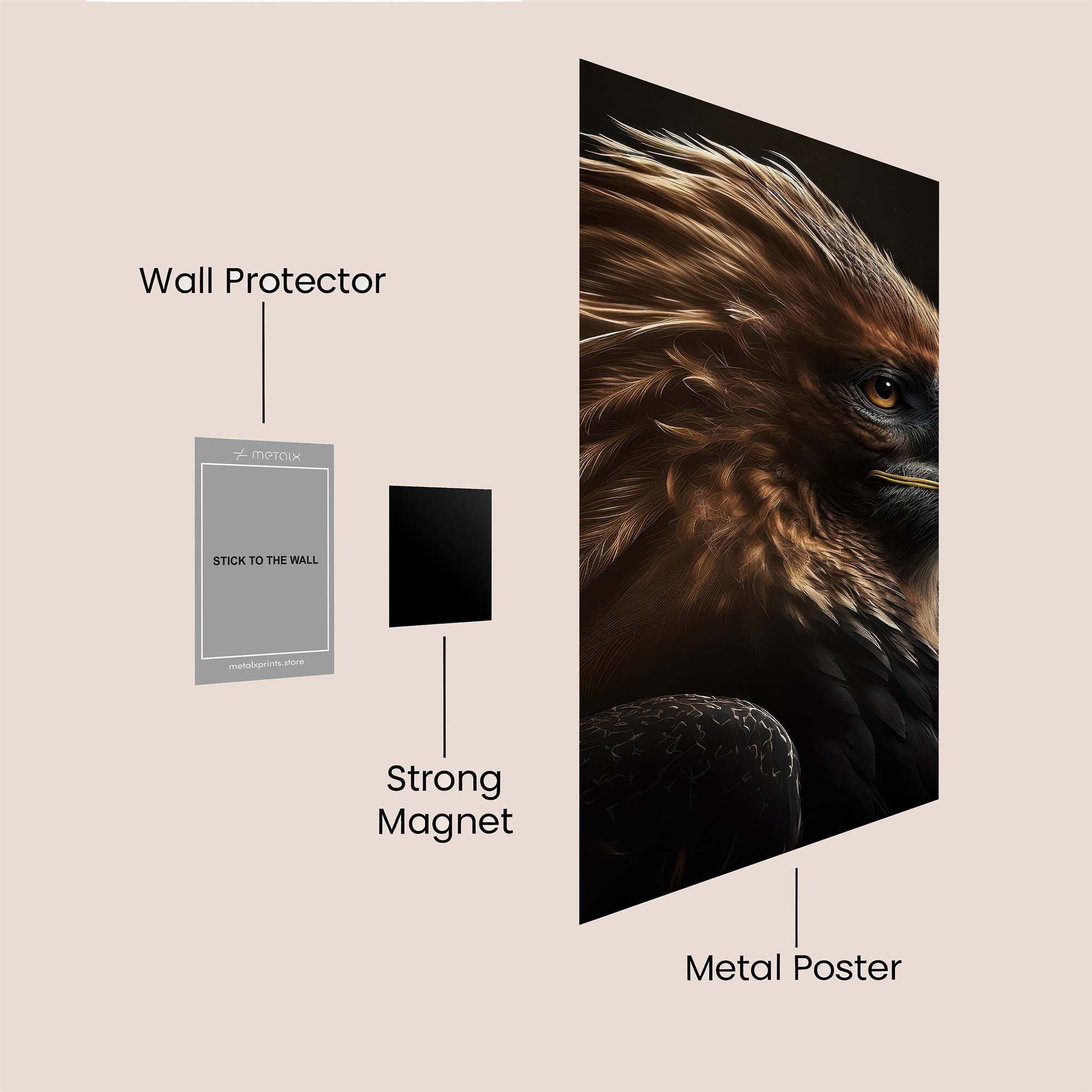 Eagle Majesty Safe Wall Magnetic / M