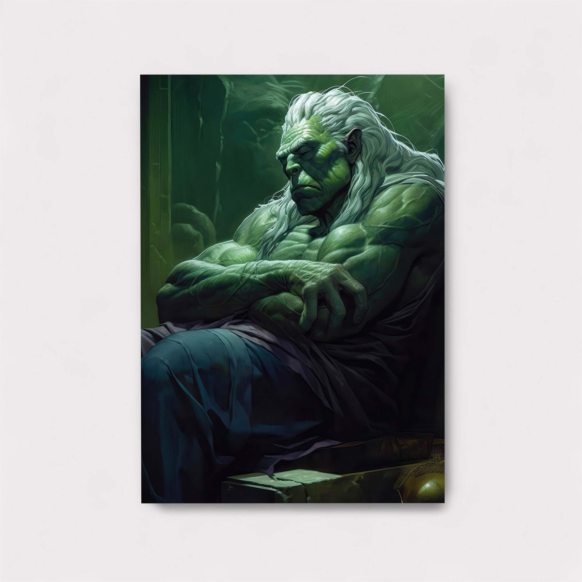 Hulk Contemplation Safe Wall Magnetic / M