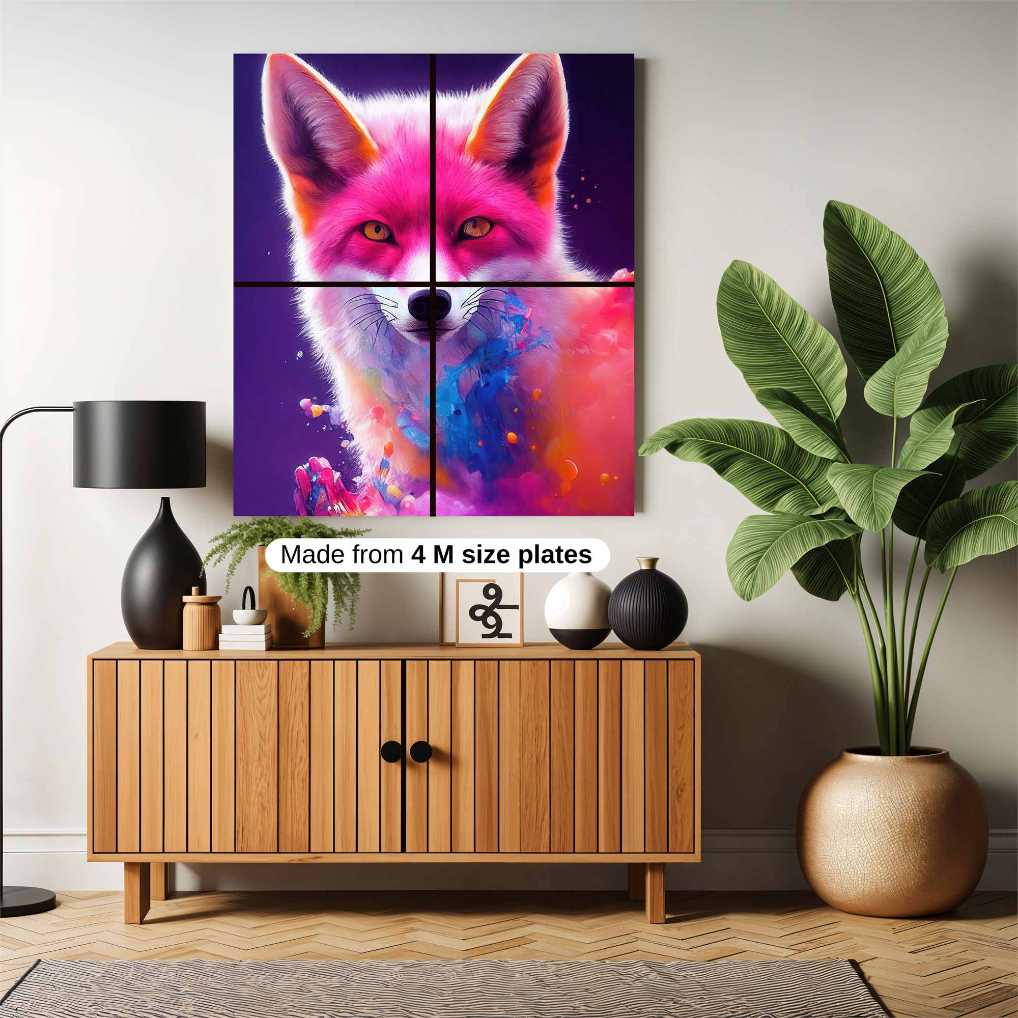 Vibrant Whimsy Safe Wall Magnetic / M