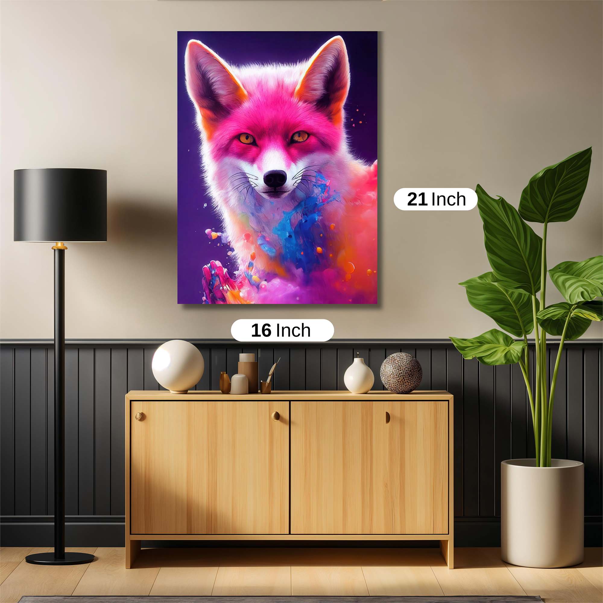 Vibrant Whimsy Safe Wall Magnetic / M