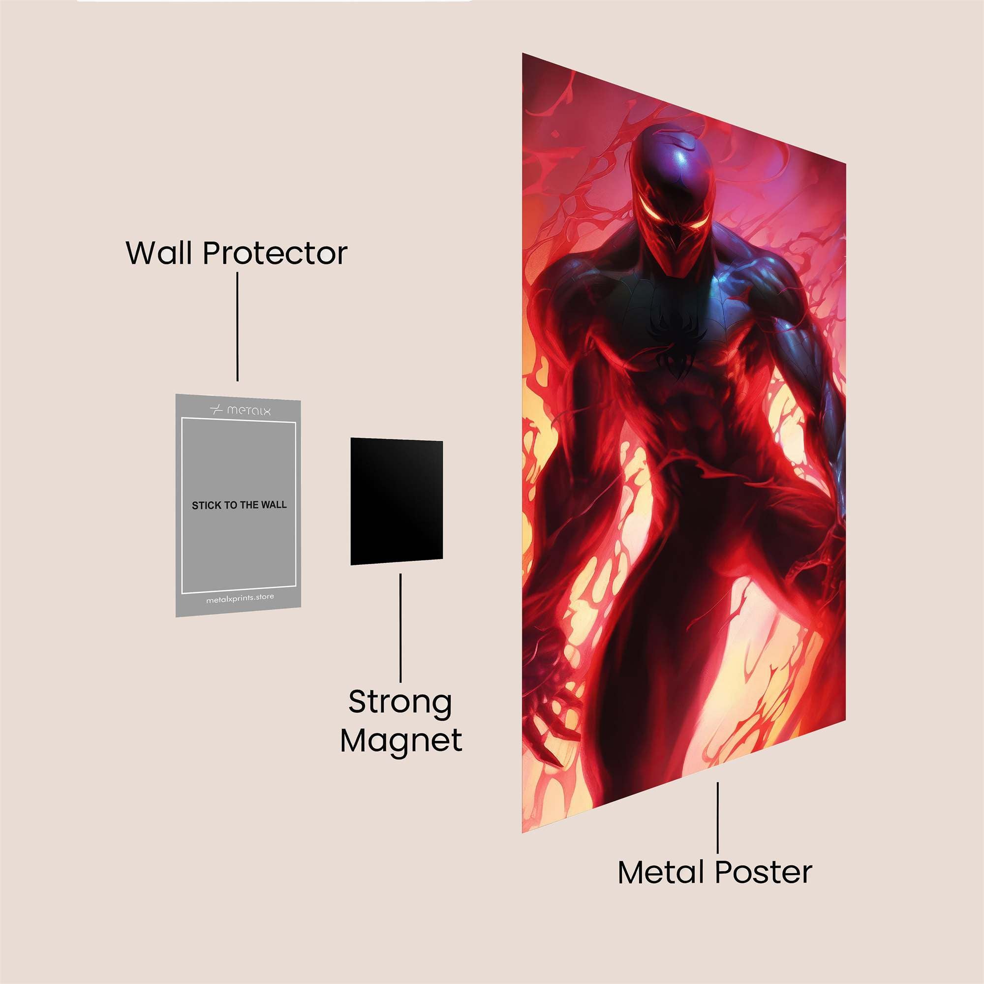 Venom Surge Safe Wall Magnetic / M