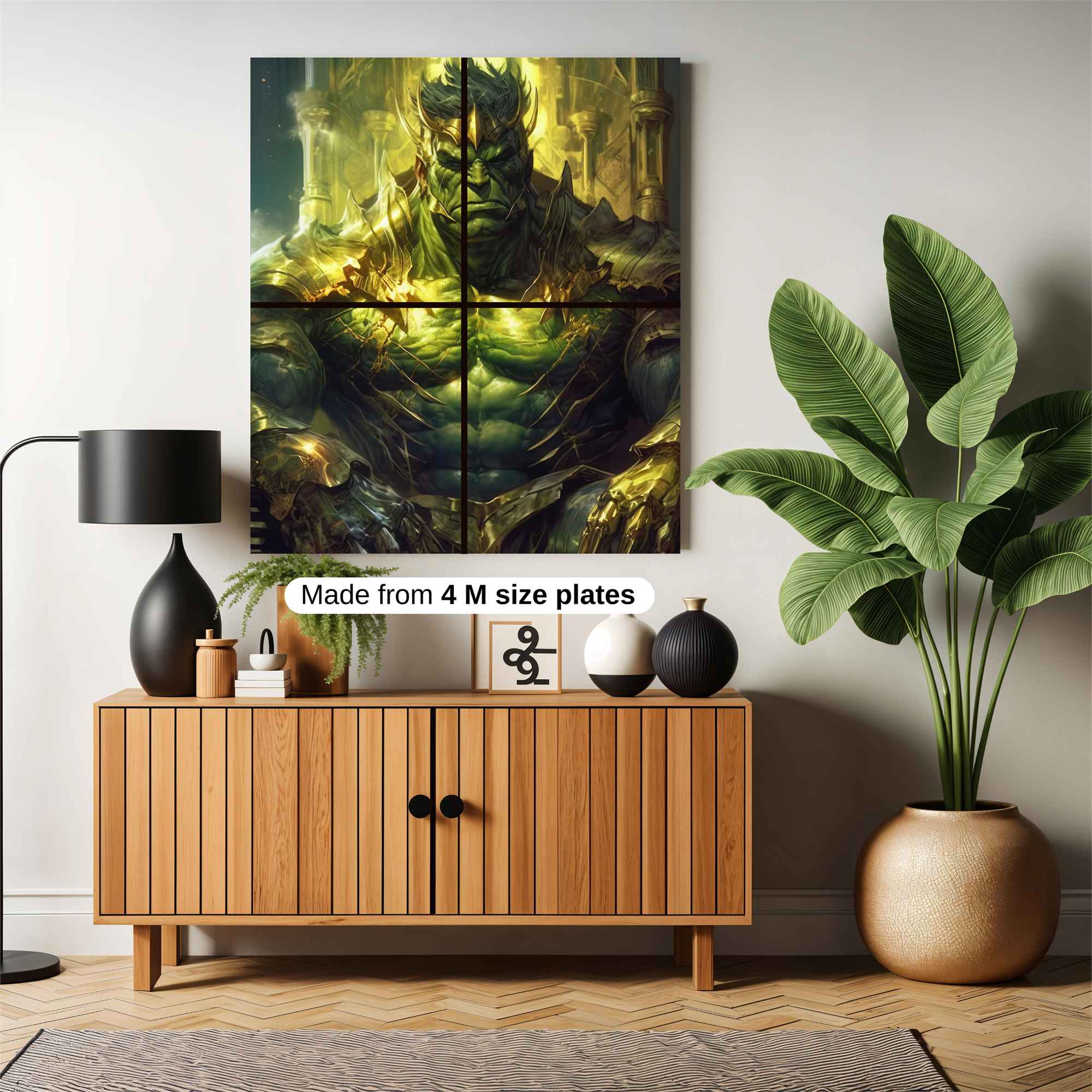 Hulk Majesty Safe Wall Magnetic / M