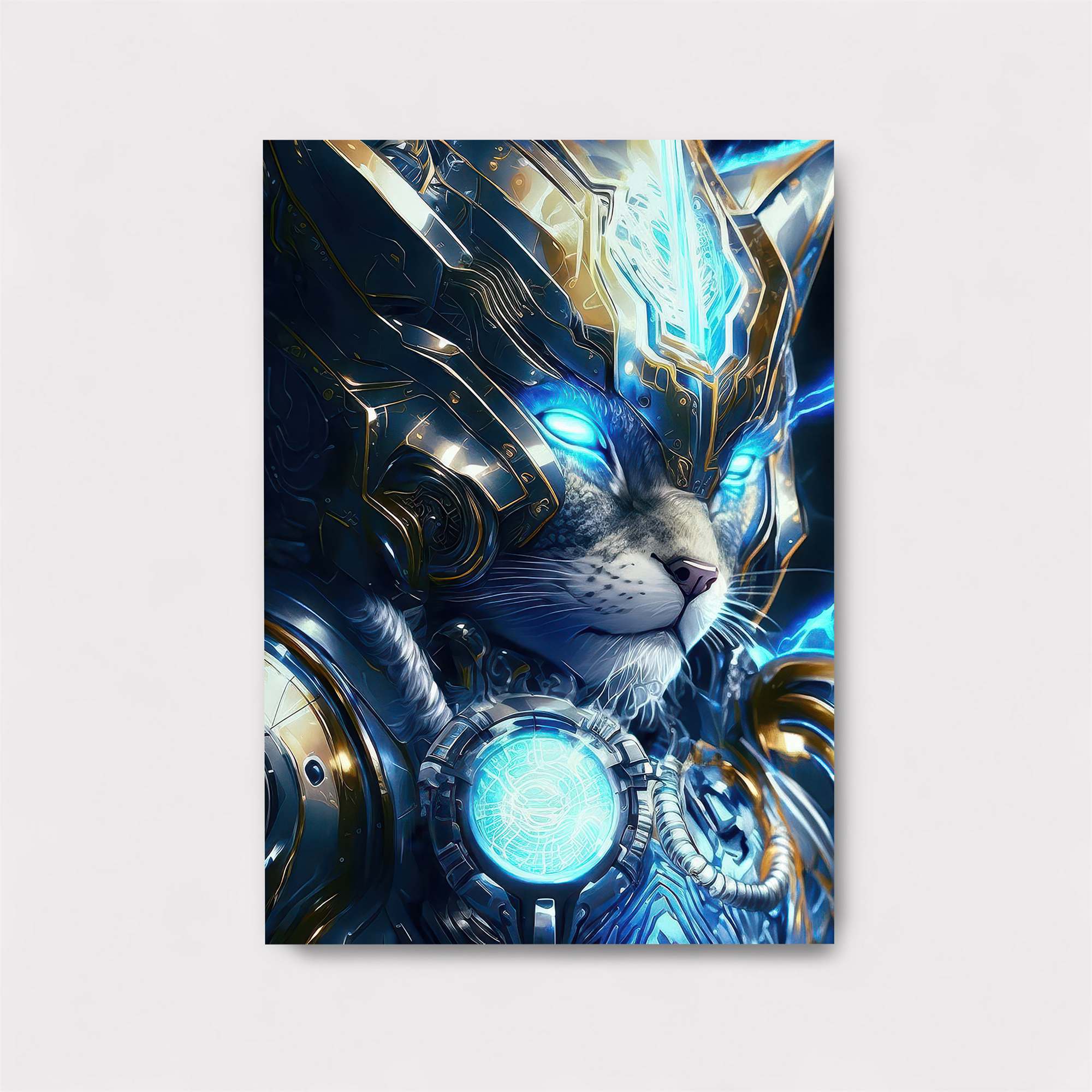 Cyber Feline Safe Wall Magnetic / M