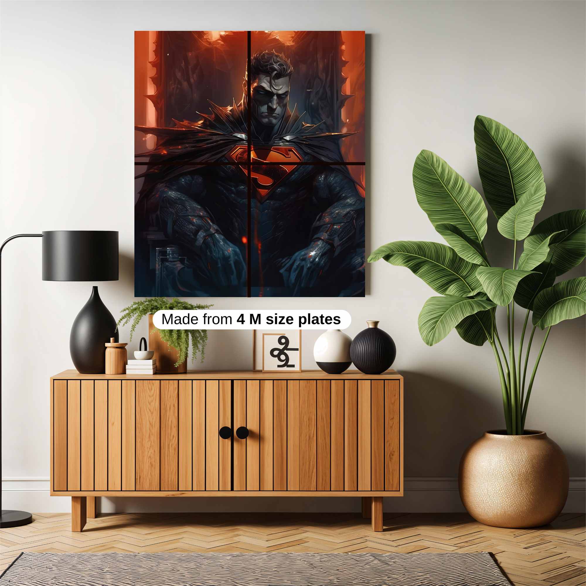 Superman Dominion Safe Wall Magnetic / M