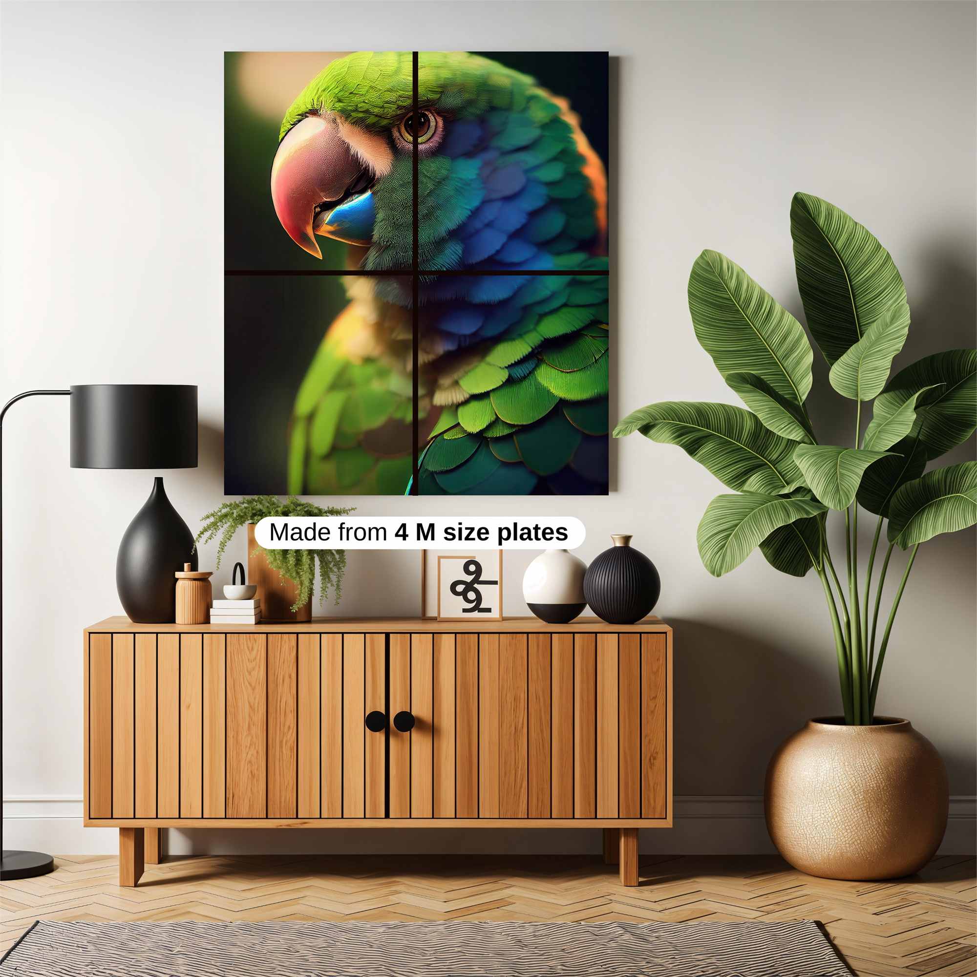 Parrot Vibrance Safe Wall Magnetic / M