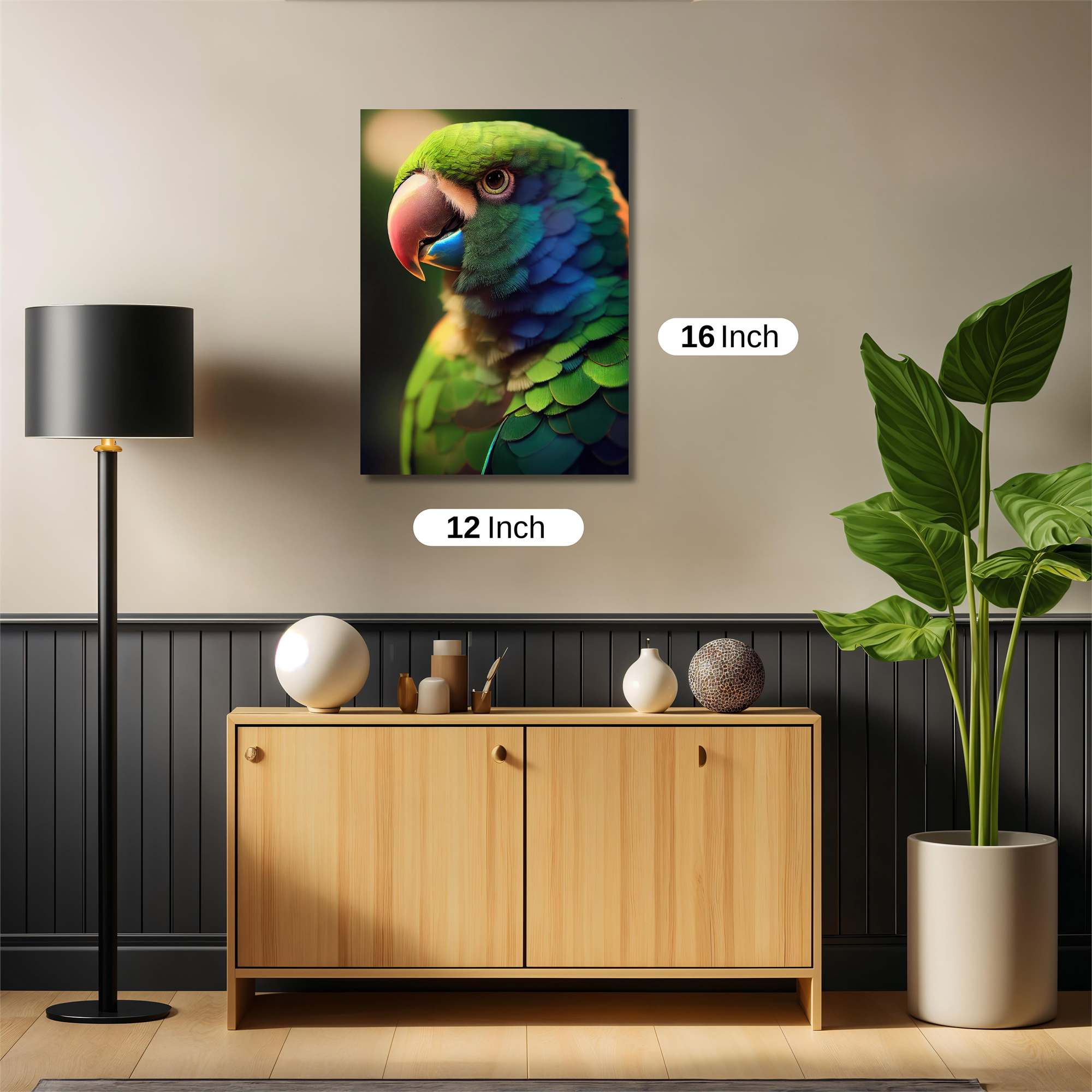 Parrot Vibrance Safe Wall Magnetic / M