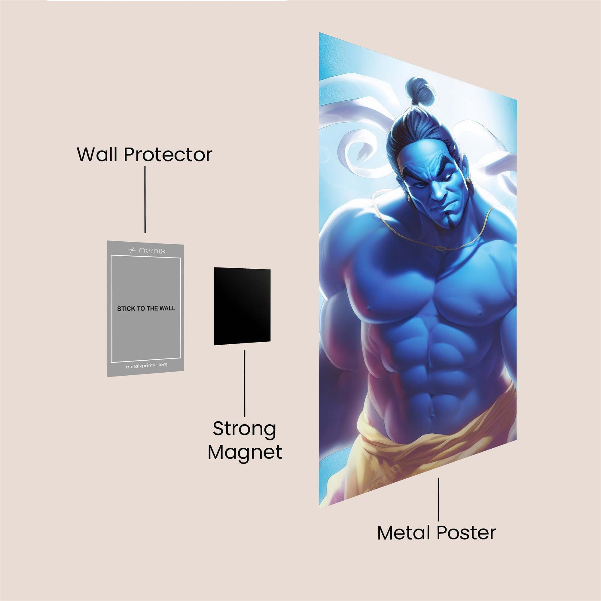 Genie Mystique Safe Wall Magnetic / M