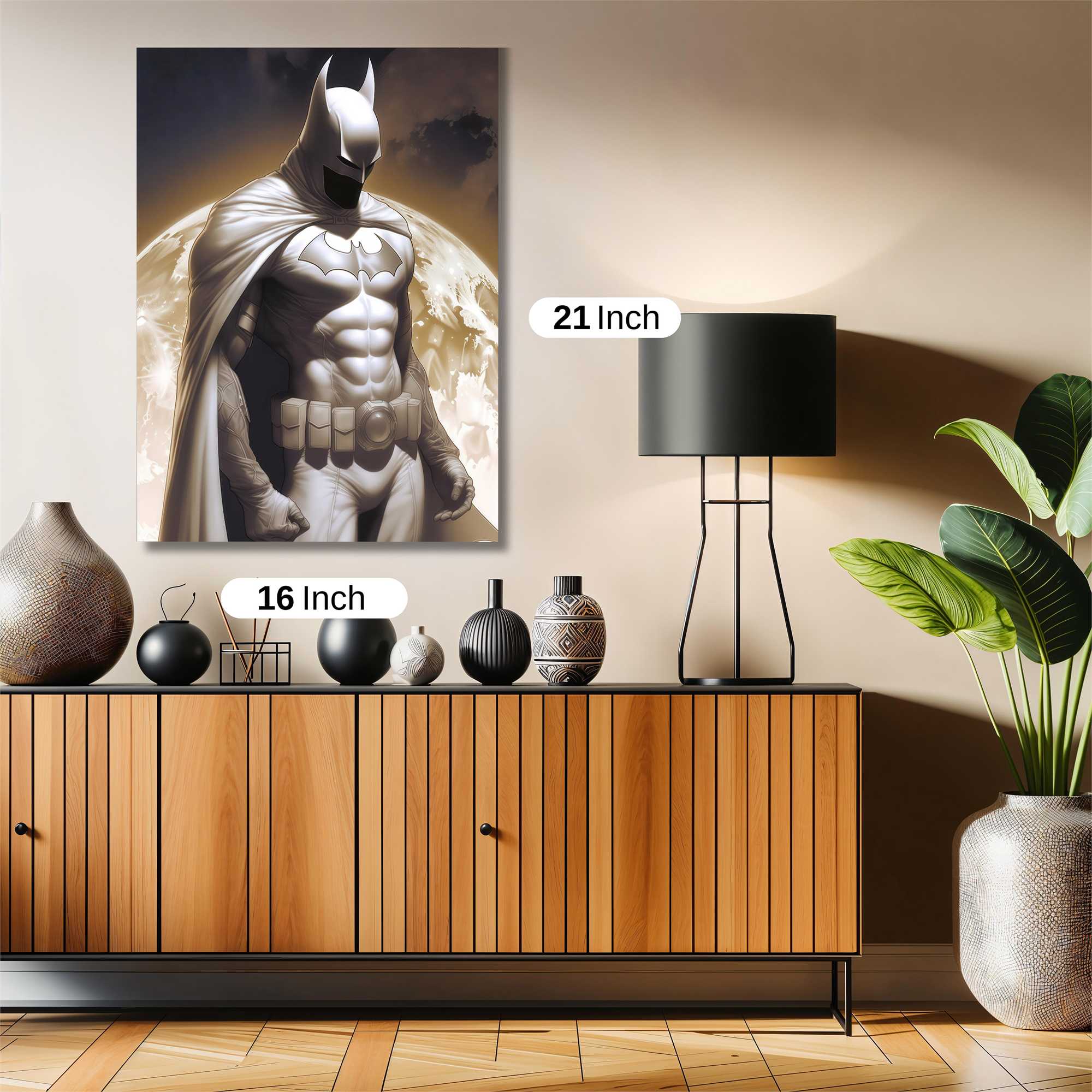 Batman Luminous Safe Wall Magnetic / M