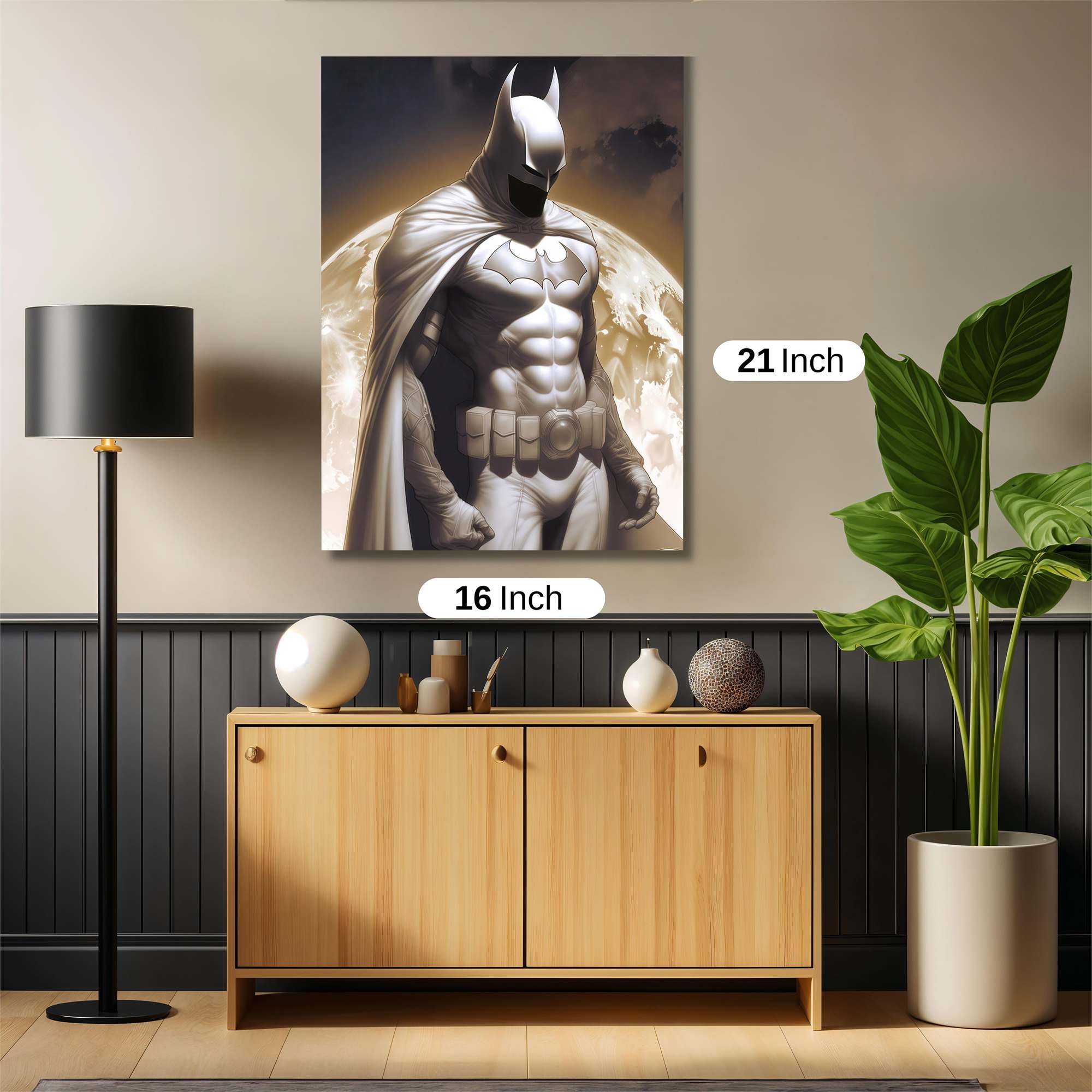 Batman Luminous Safe Wall Magnetic / M