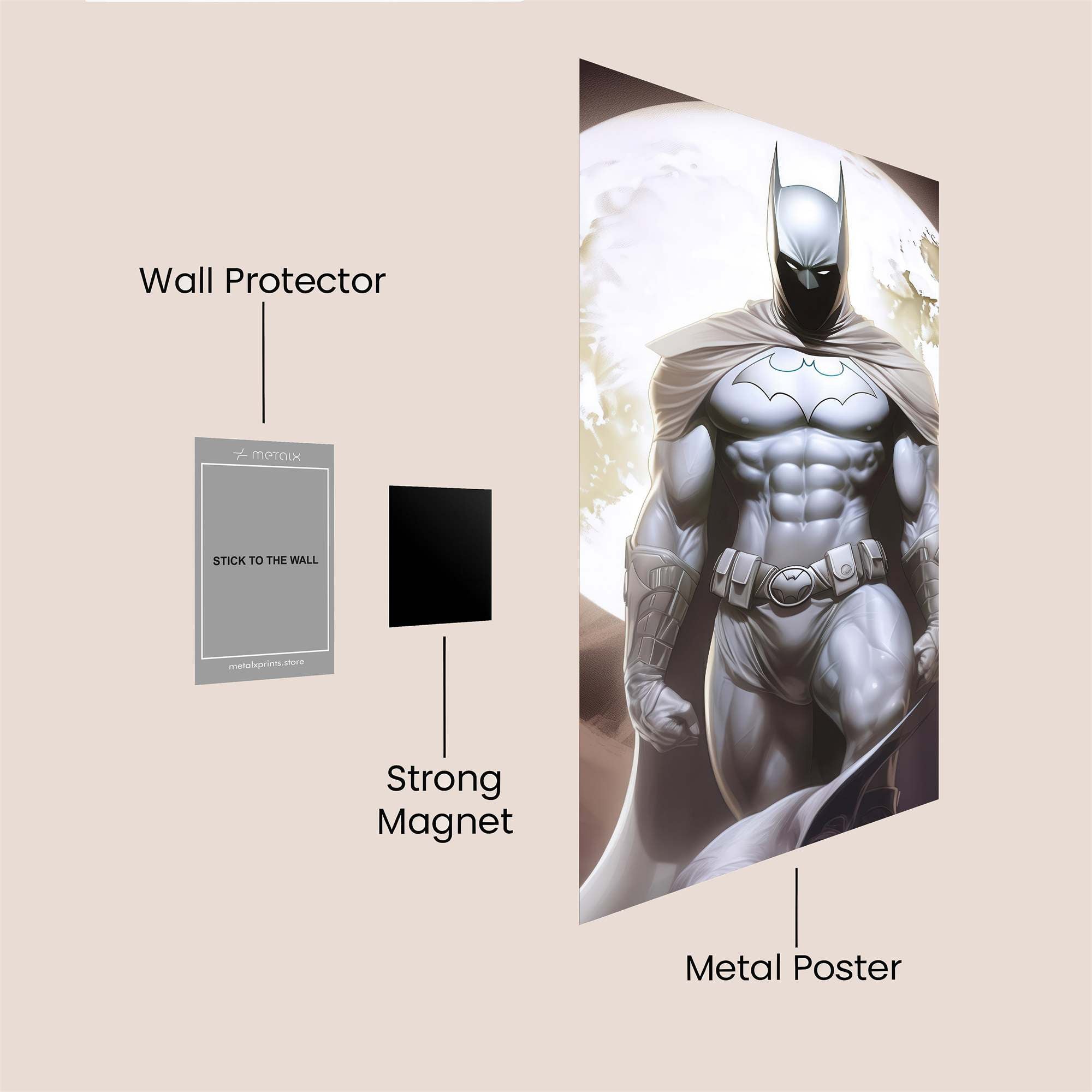 Batman Radiance Safe Wall Magnetic / M