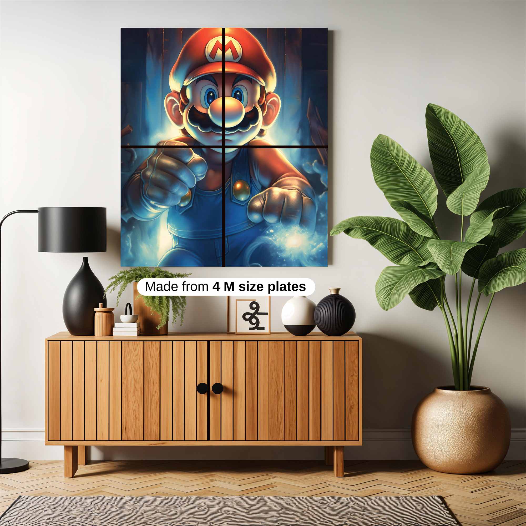Mario Blaze Safe Wall Magnetic / M