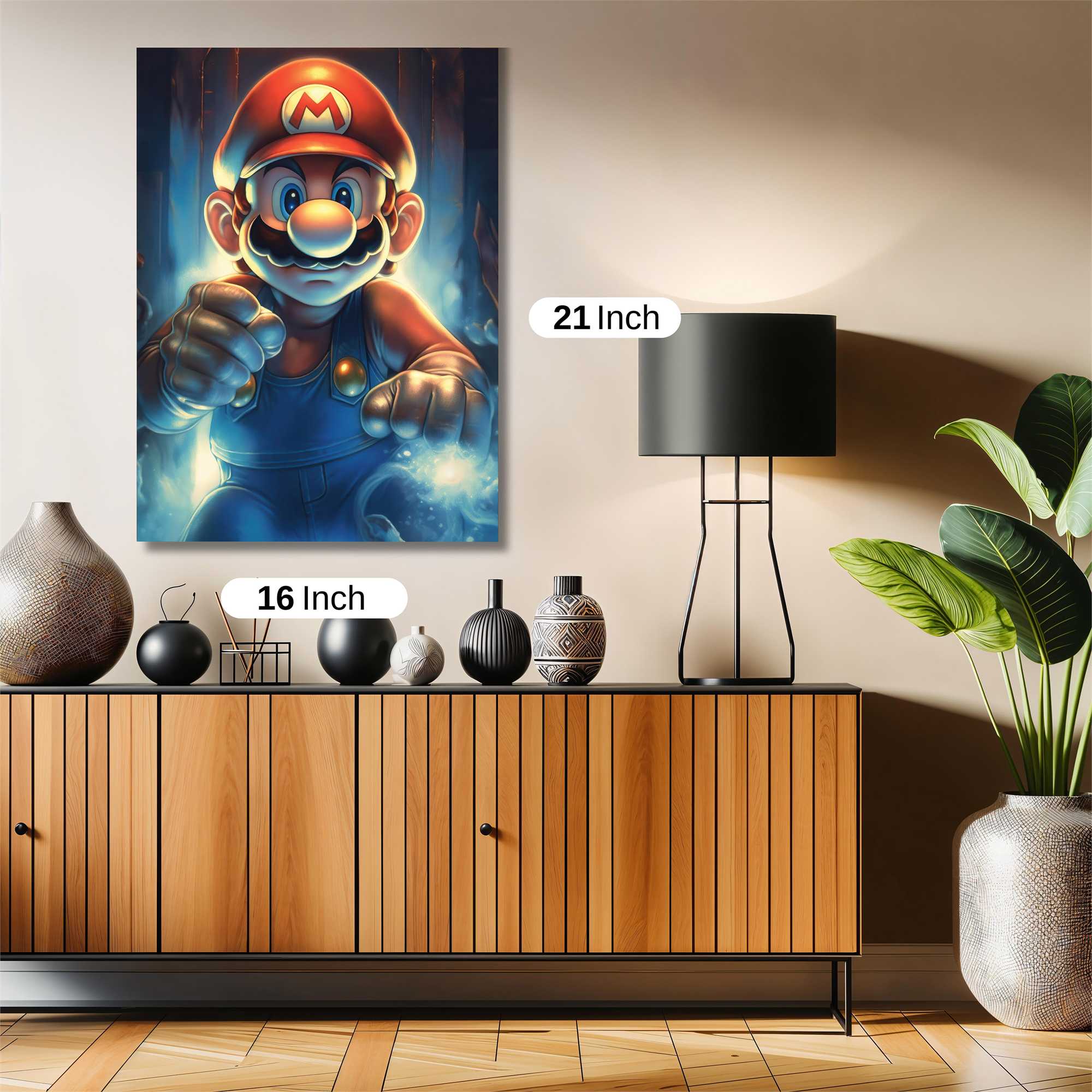 Mario Blaze Safe Wall Magnetic / M