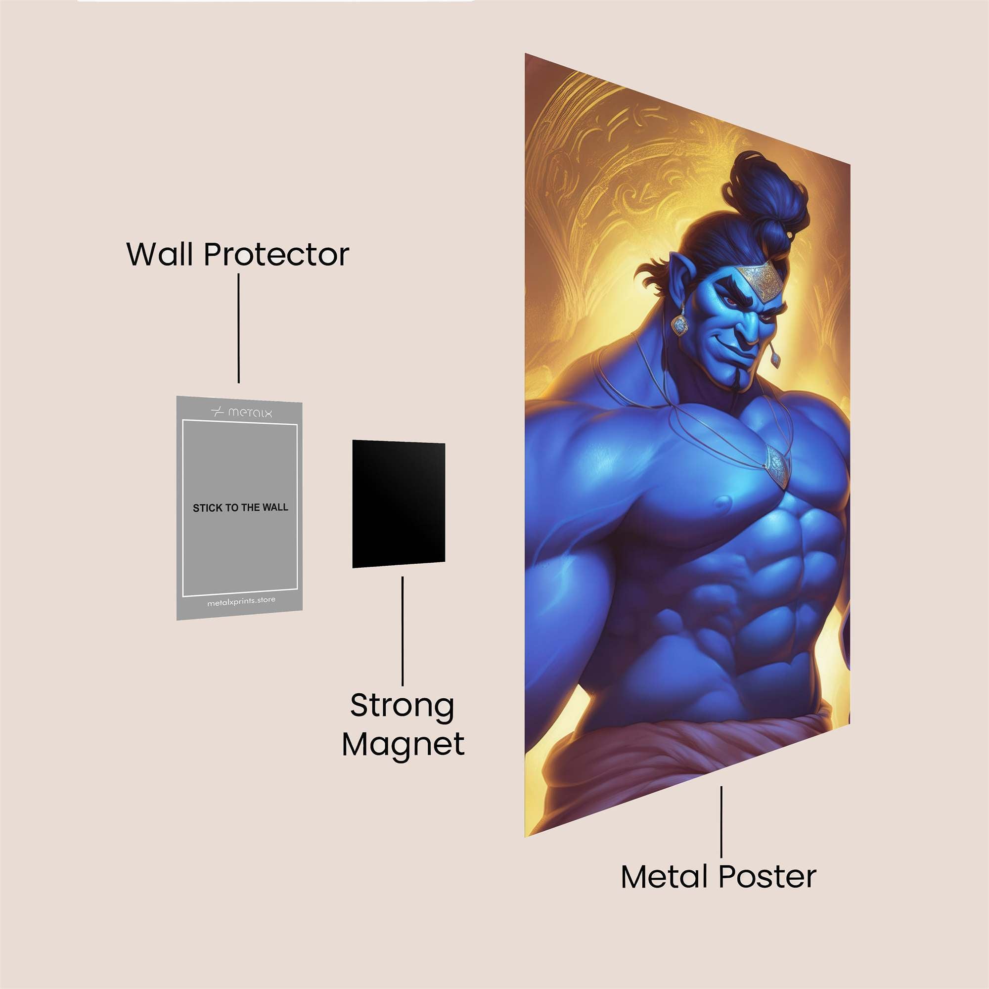 Genie Brilliance Safe Wall Magnetic / M