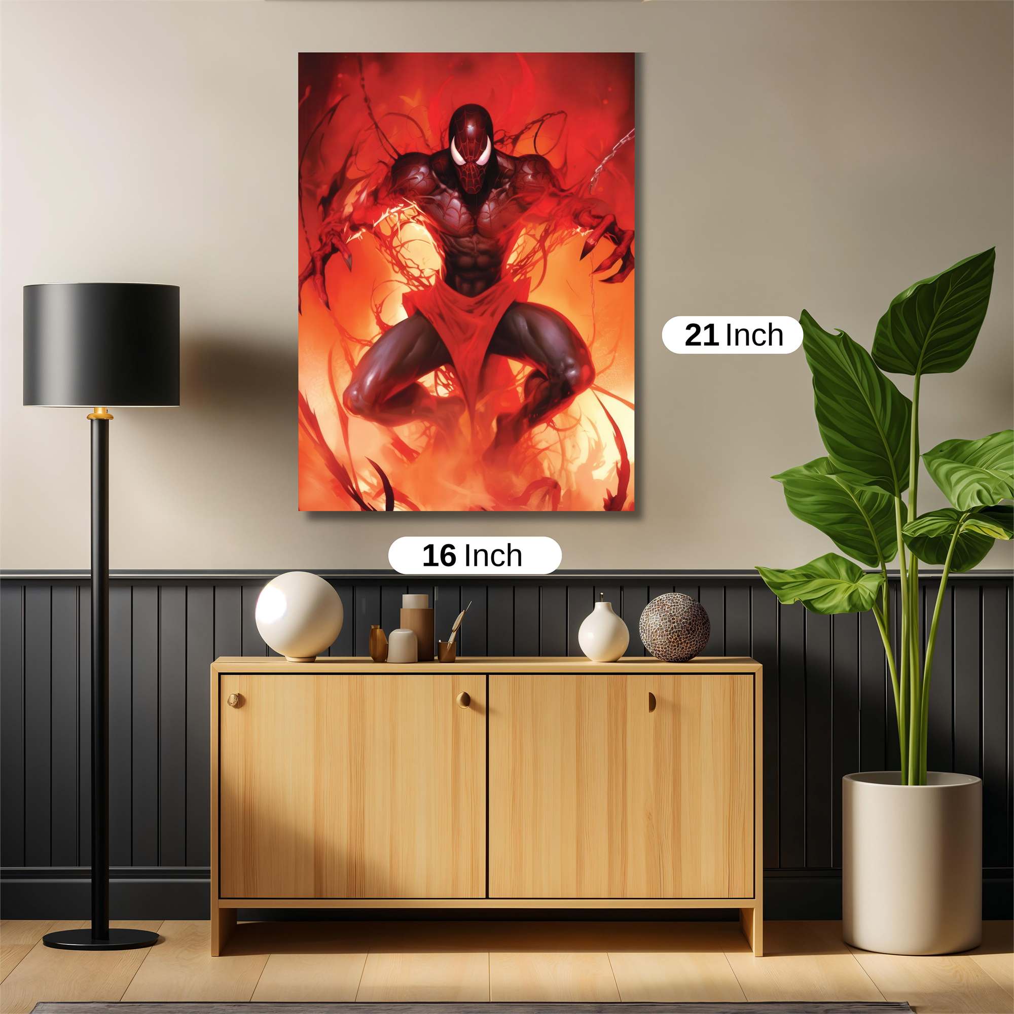 Carnage Inferno Safe Wall Magnetic / M