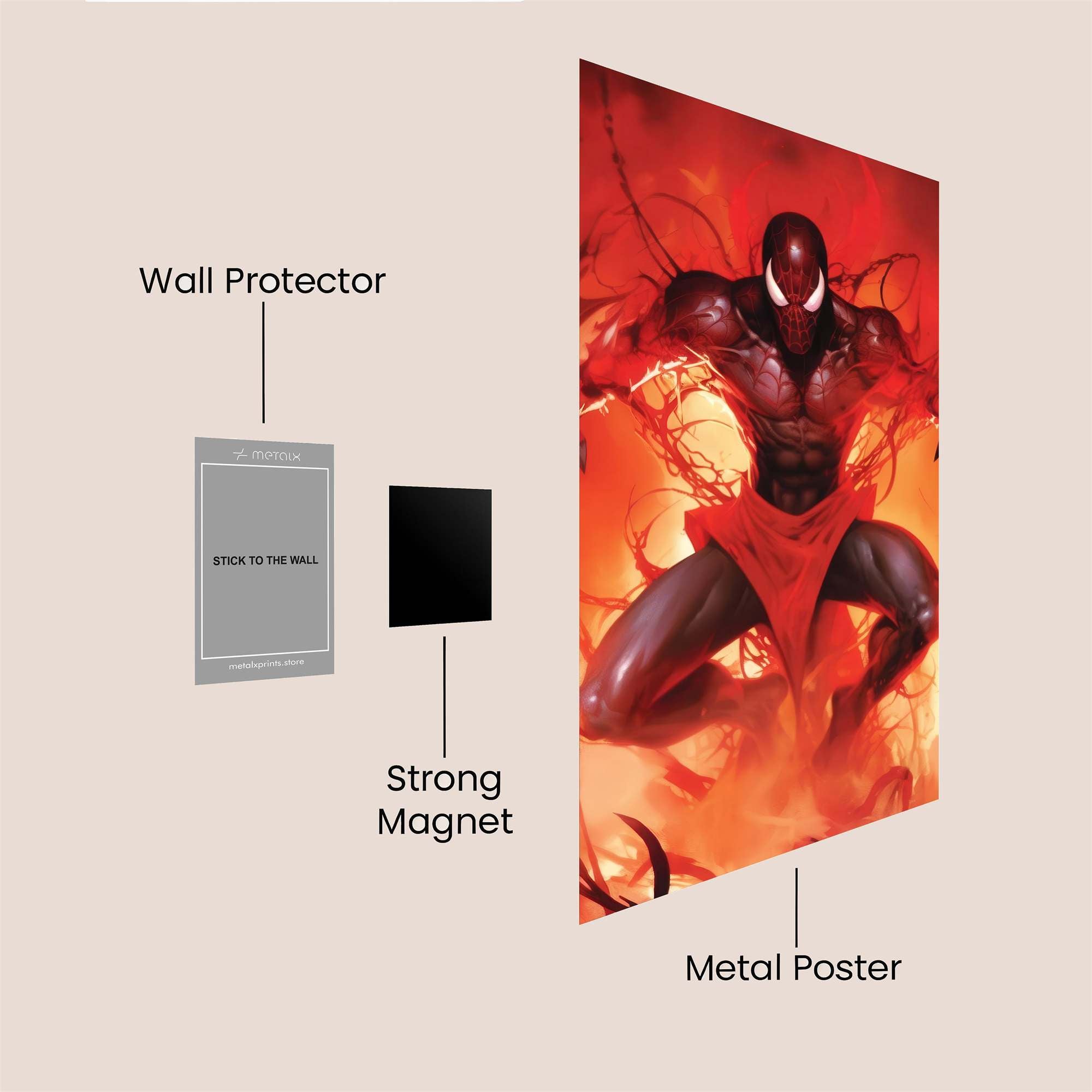 Carnage Inferno Safe Wall Magnetic / M