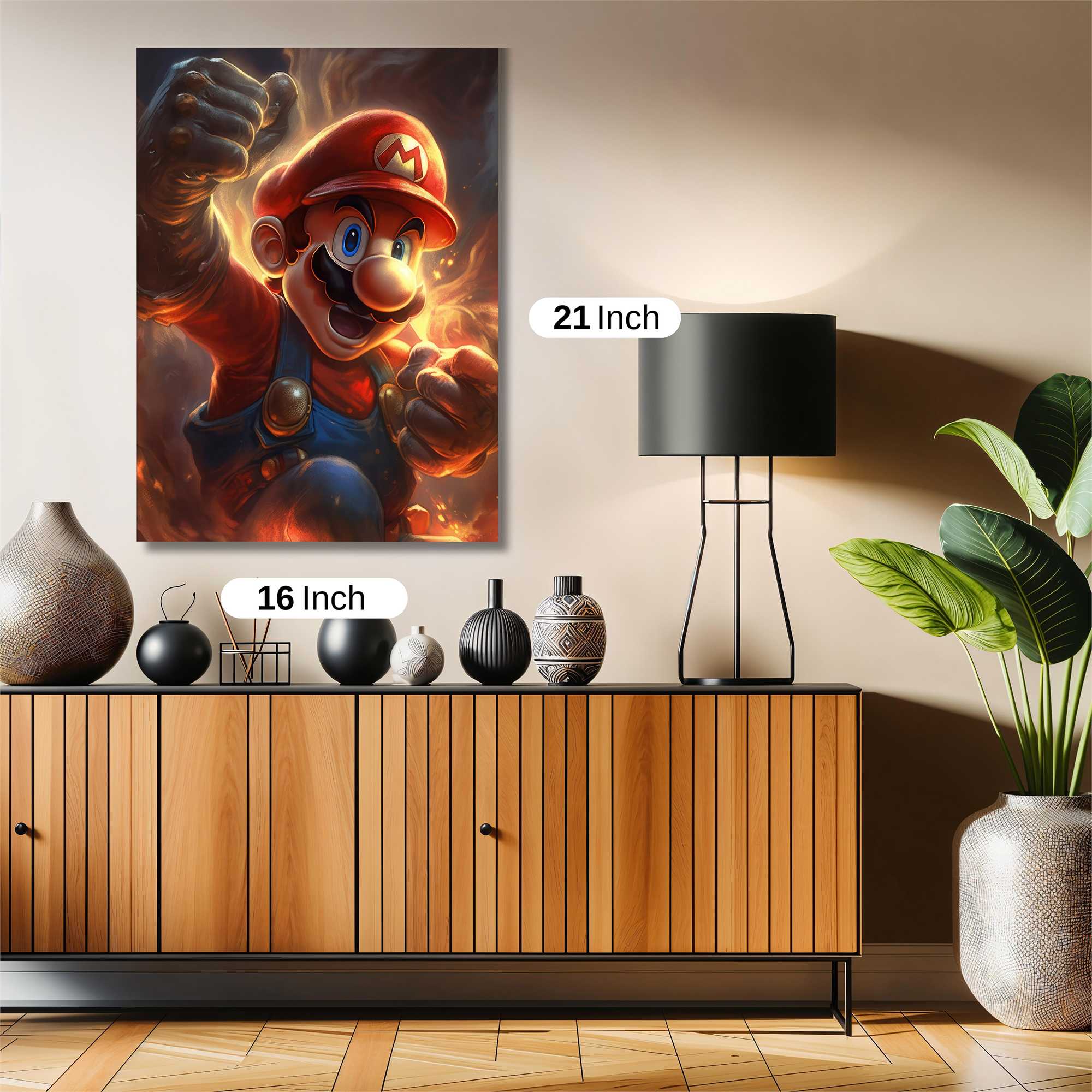 Mario Blaze Safe Wall Magnetic / M