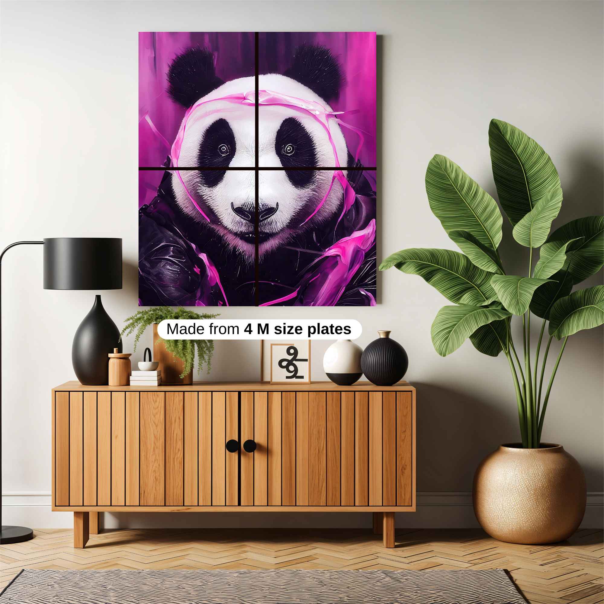 Panda Dreamscape Safe Wall Magnetic / M