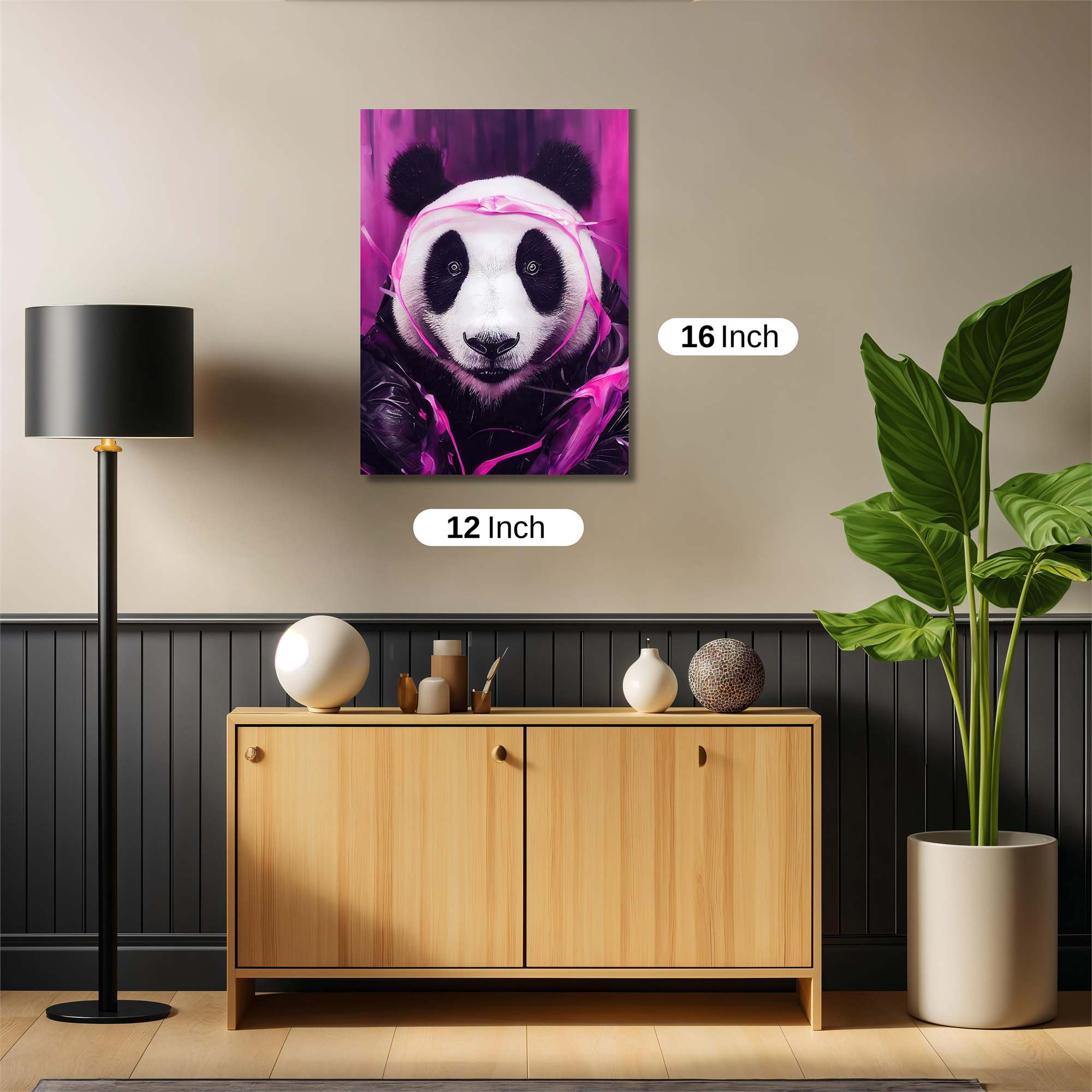 Panda Dreamscape Safe Wall Magnetic / M