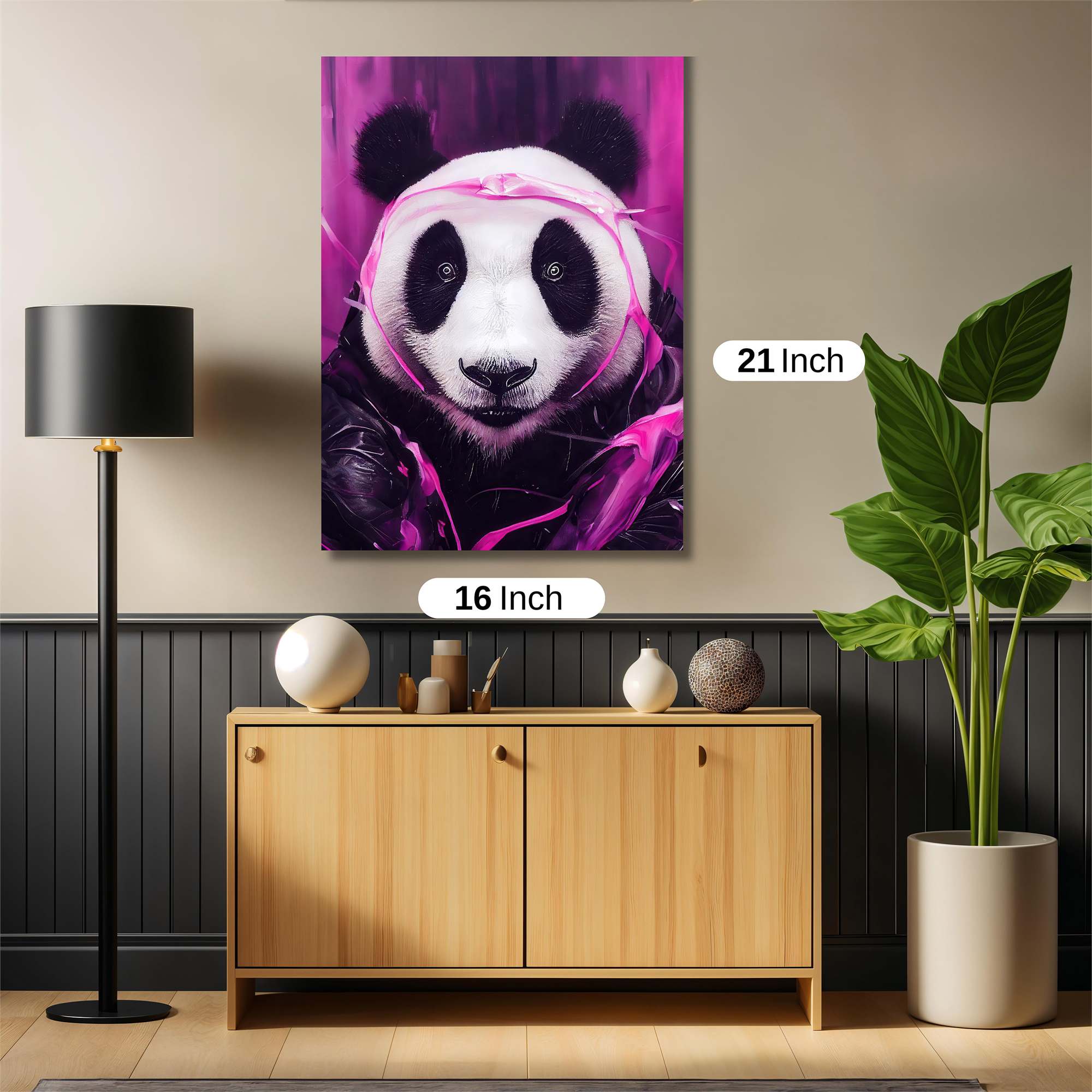 Panda Dreamscape Safe Wall Magnetic / M